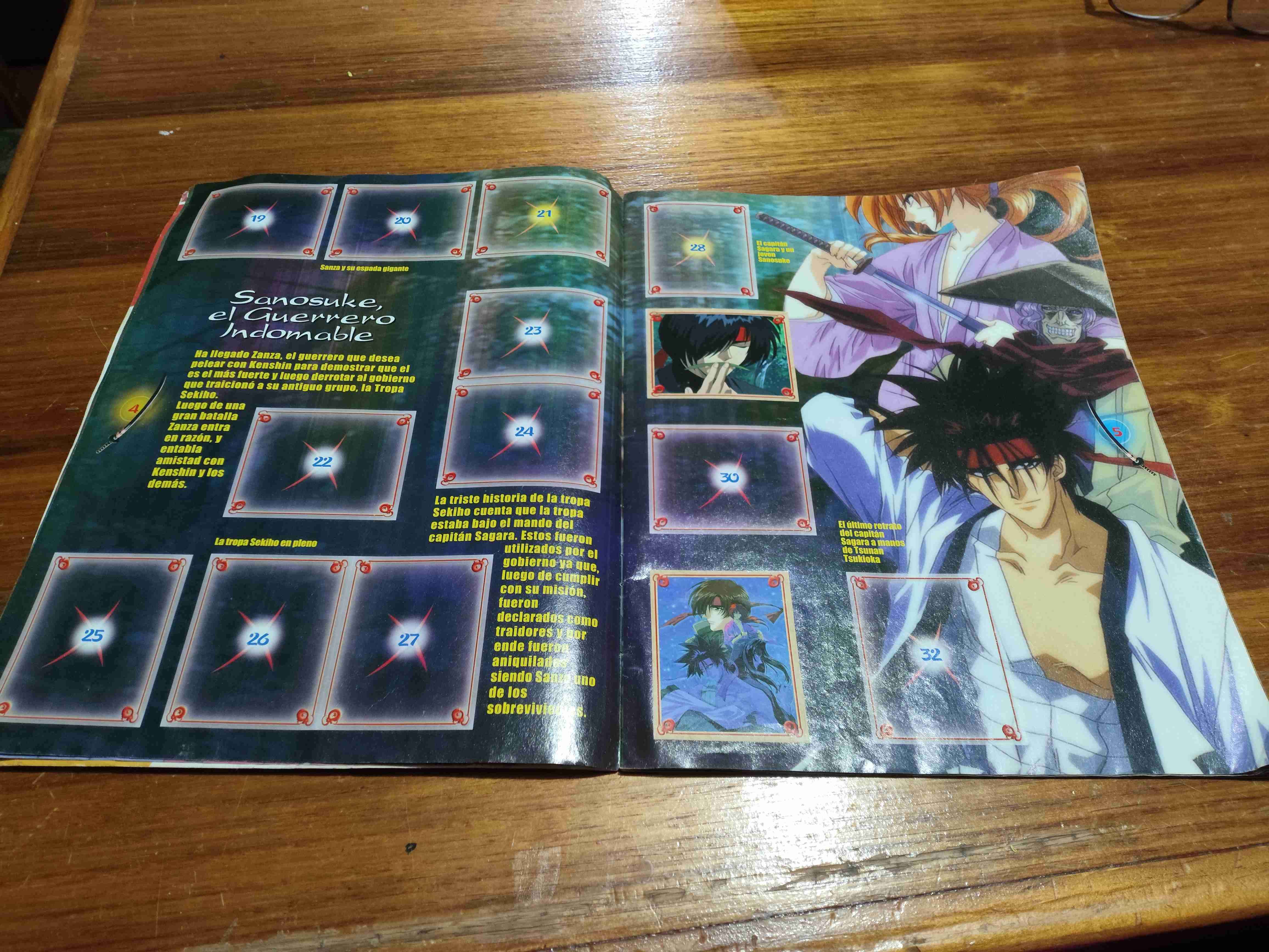 Álbum Samurai X 2004 época SALO - miniatura 3