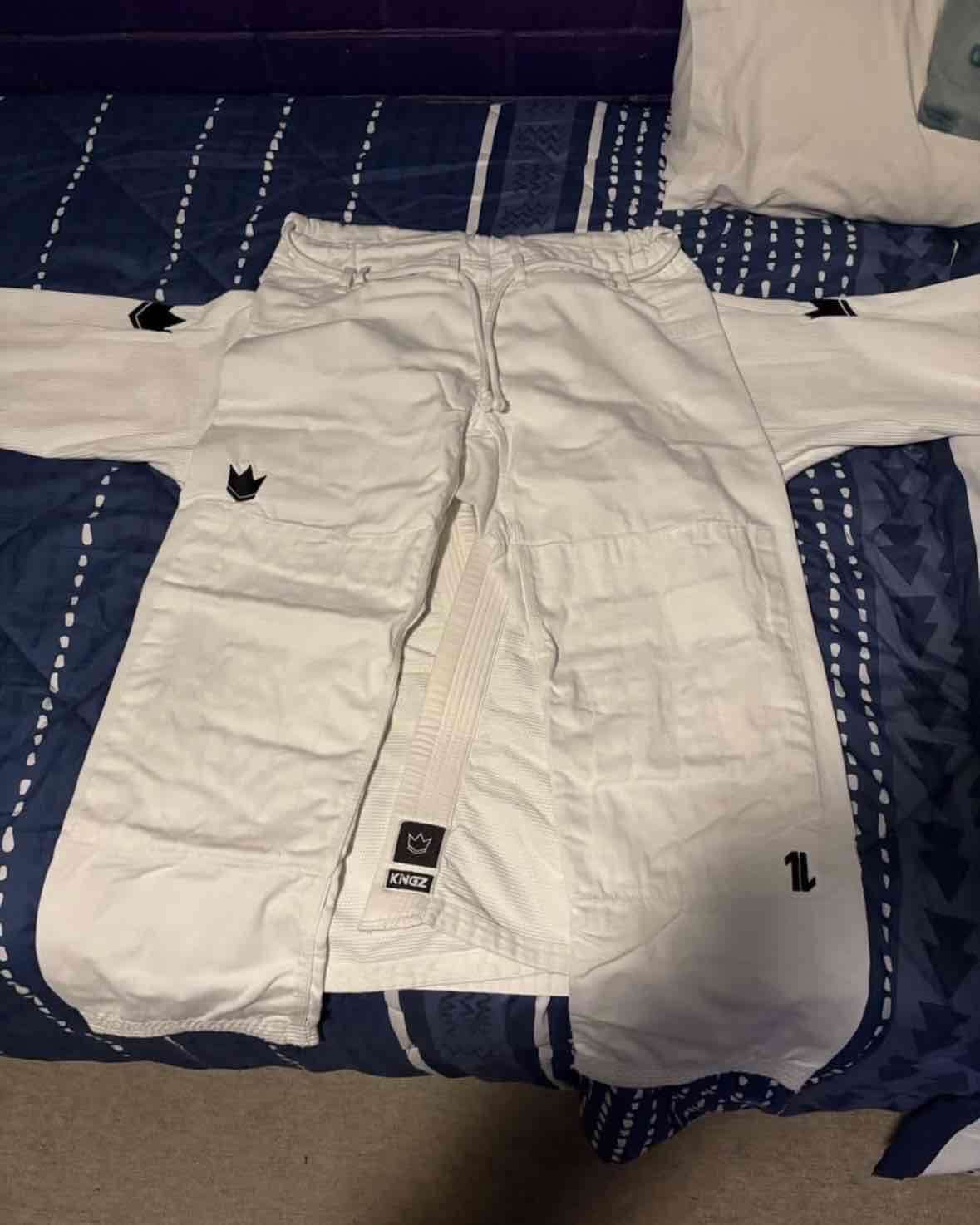 Gi Jiu Jitsu Blanco Kingz One A1L - miniatura 5