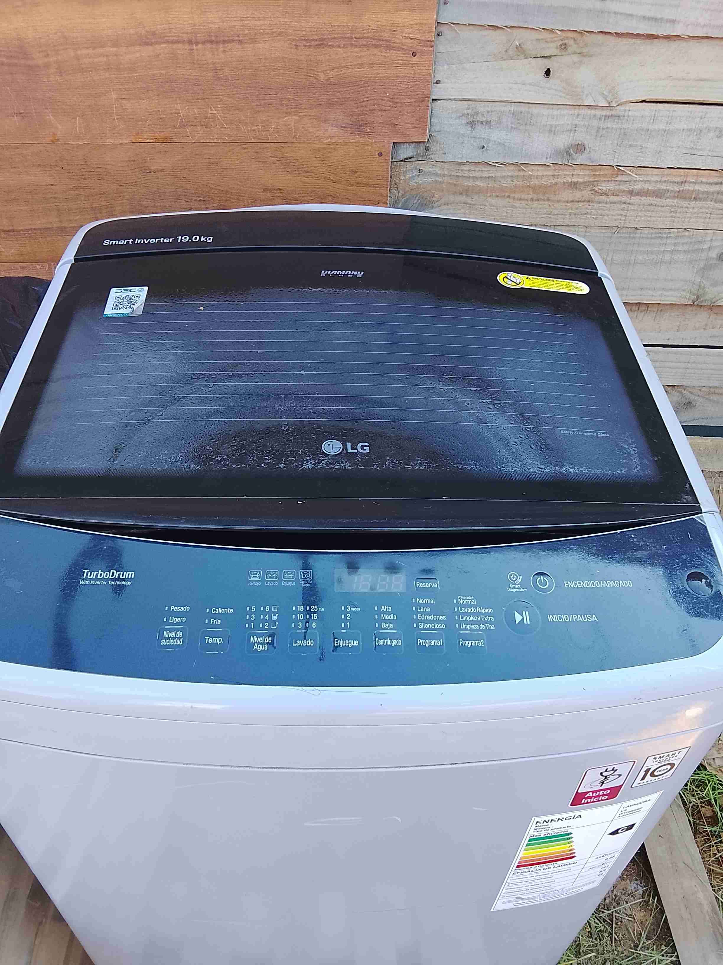 Lavadora LG TurboDrum 19 kg valor conberzable - miniatura 2