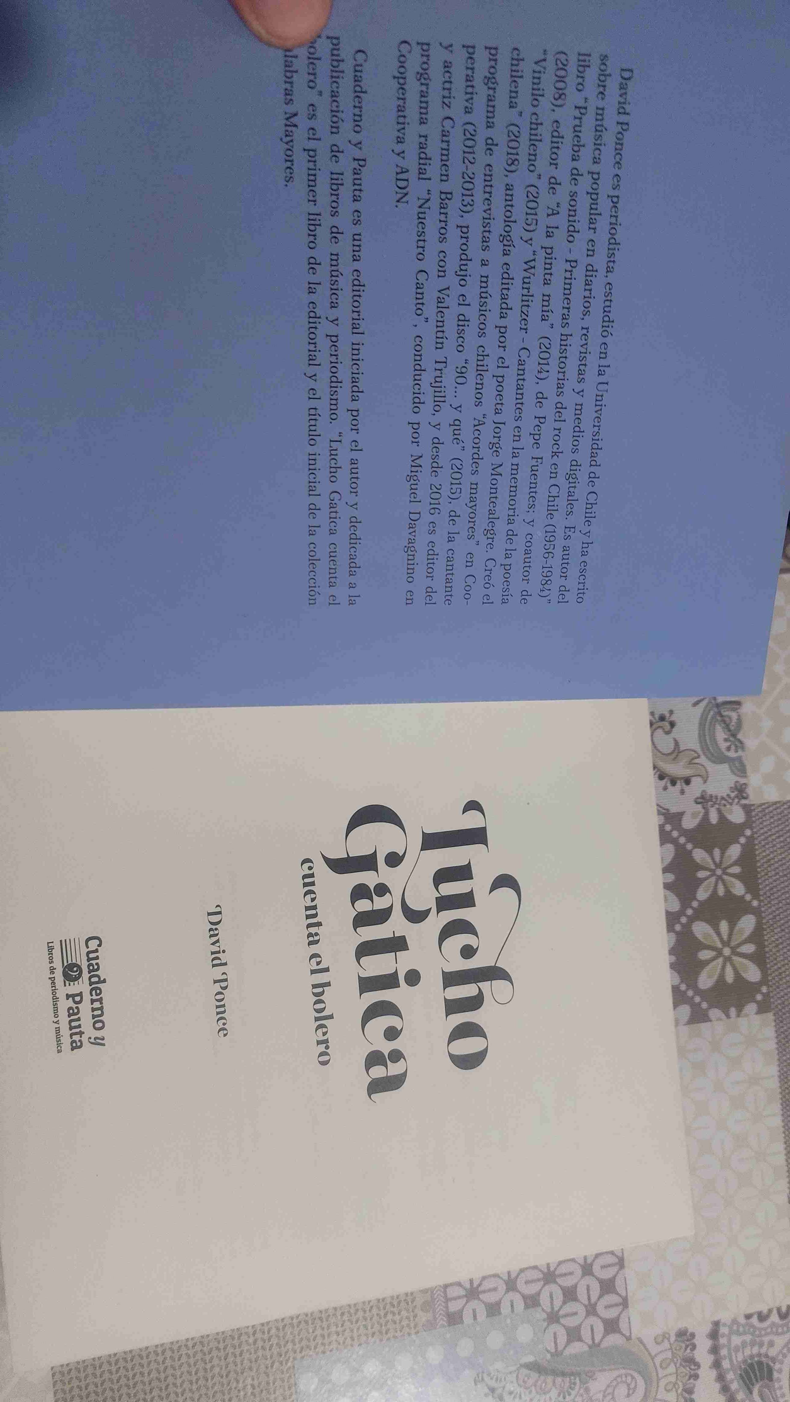 Libro Lucho Gatica cuenta el bolero - miniatura 2