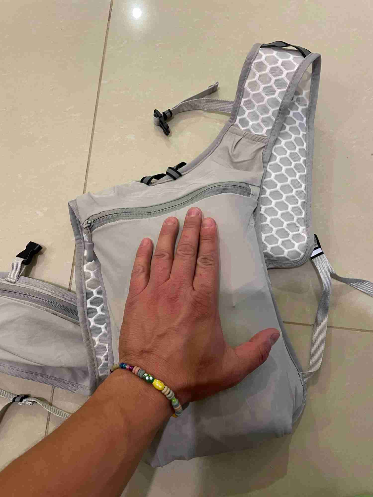 Mochila hidratación trail running ciclismo hiking - miniatura 4