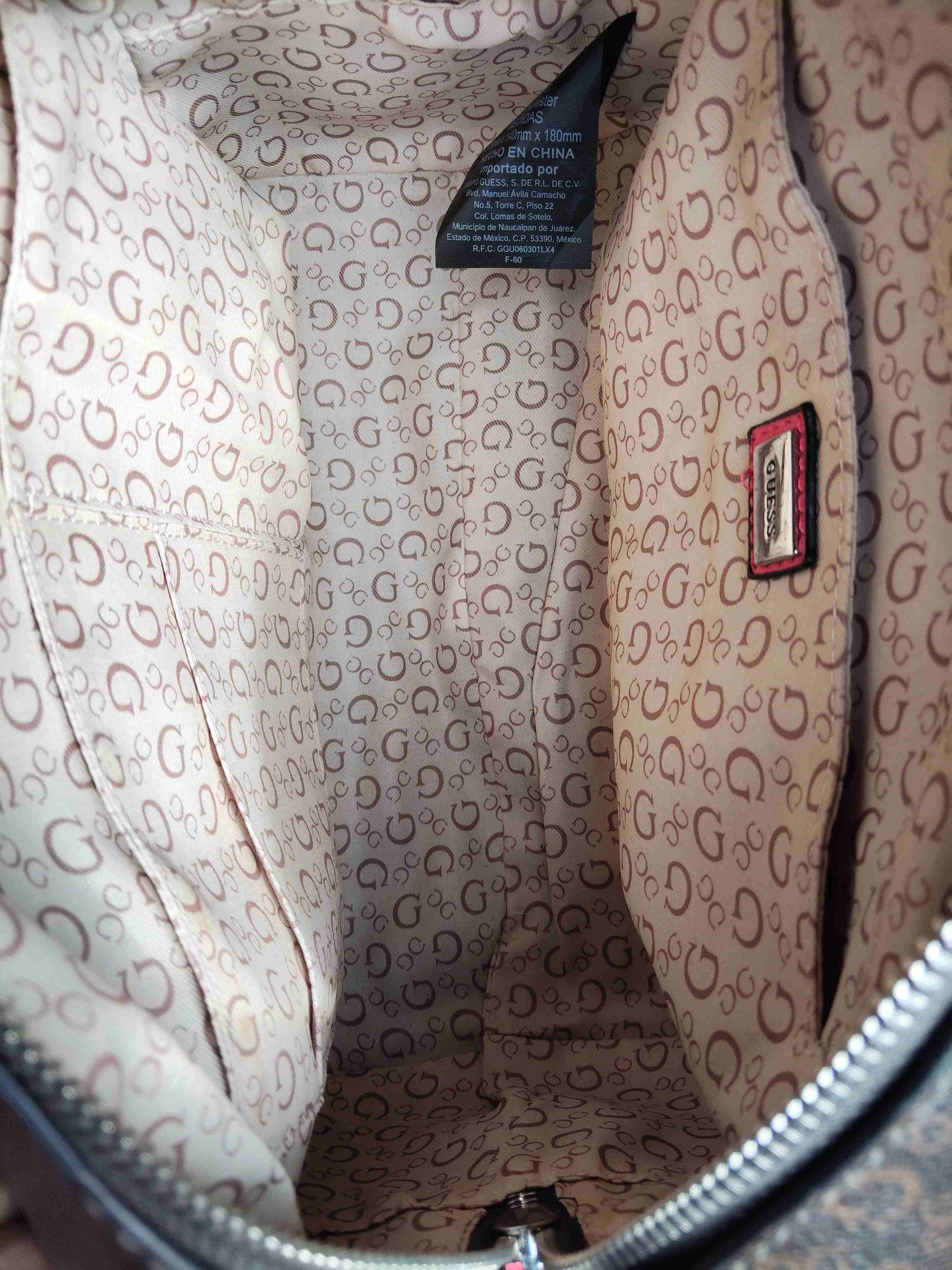 Bolso Guess Los Angeles rosa - miniatura 3