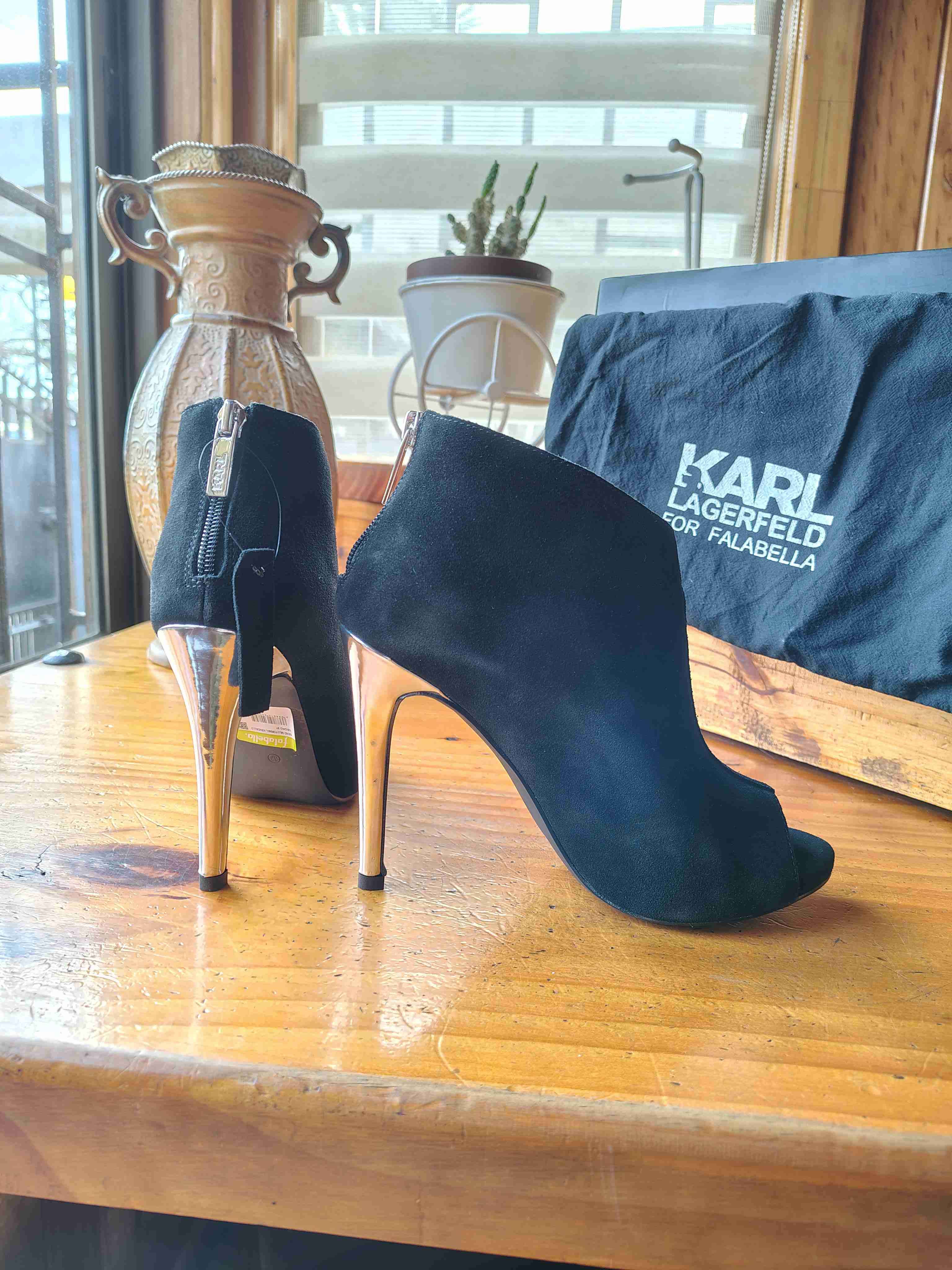 Botines gamuza Karl Lagerfeld - miniatura 3