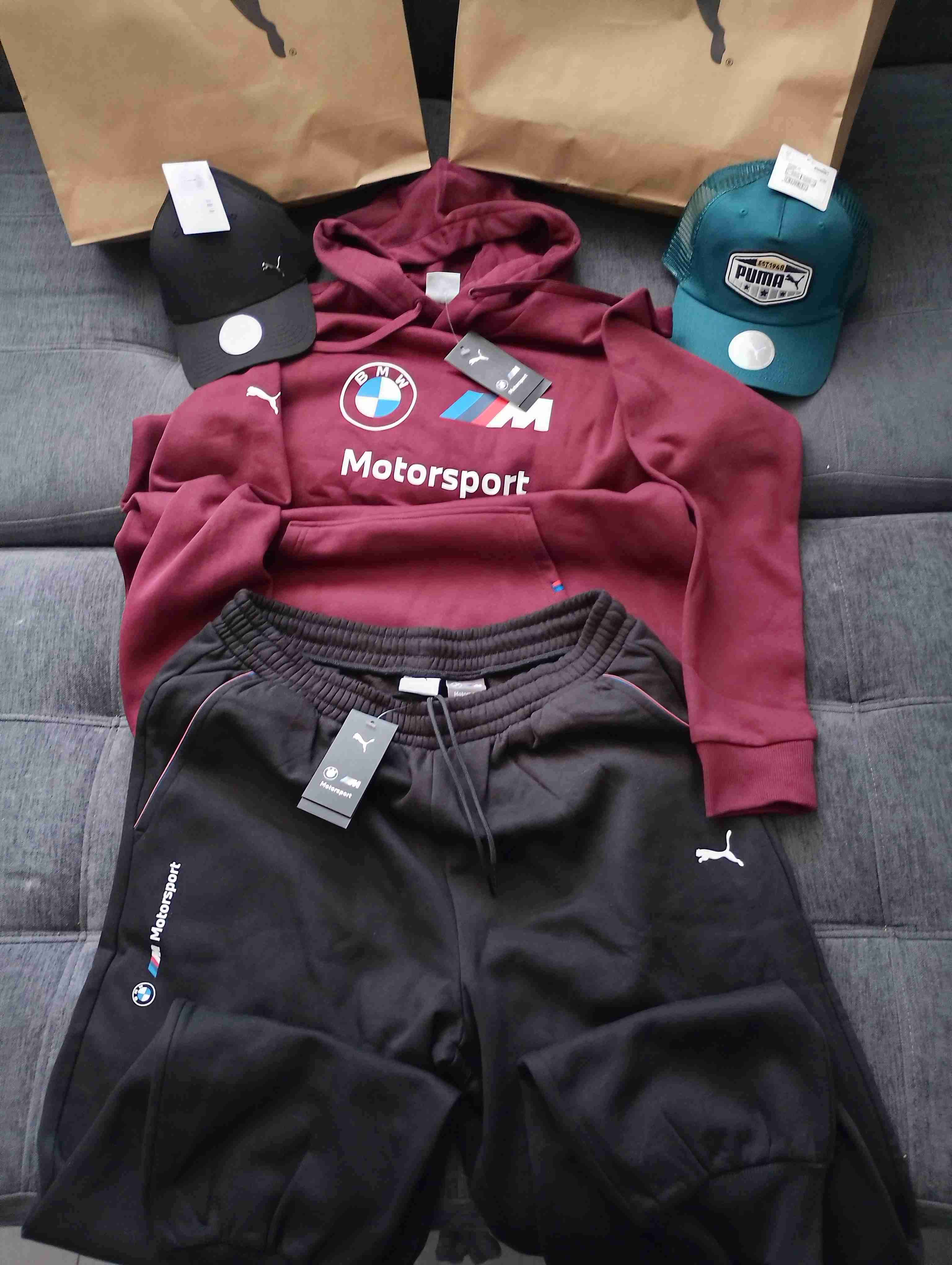 Buzo completo BMW Motorsport burdeos - miniatura 4