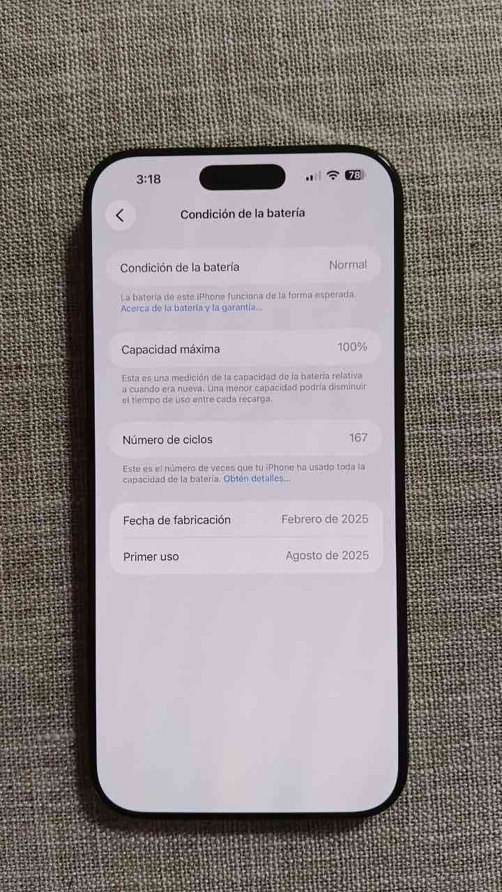 iPhone 16 Pro Max 256GB Negro – Como nuevo - miniatura 2