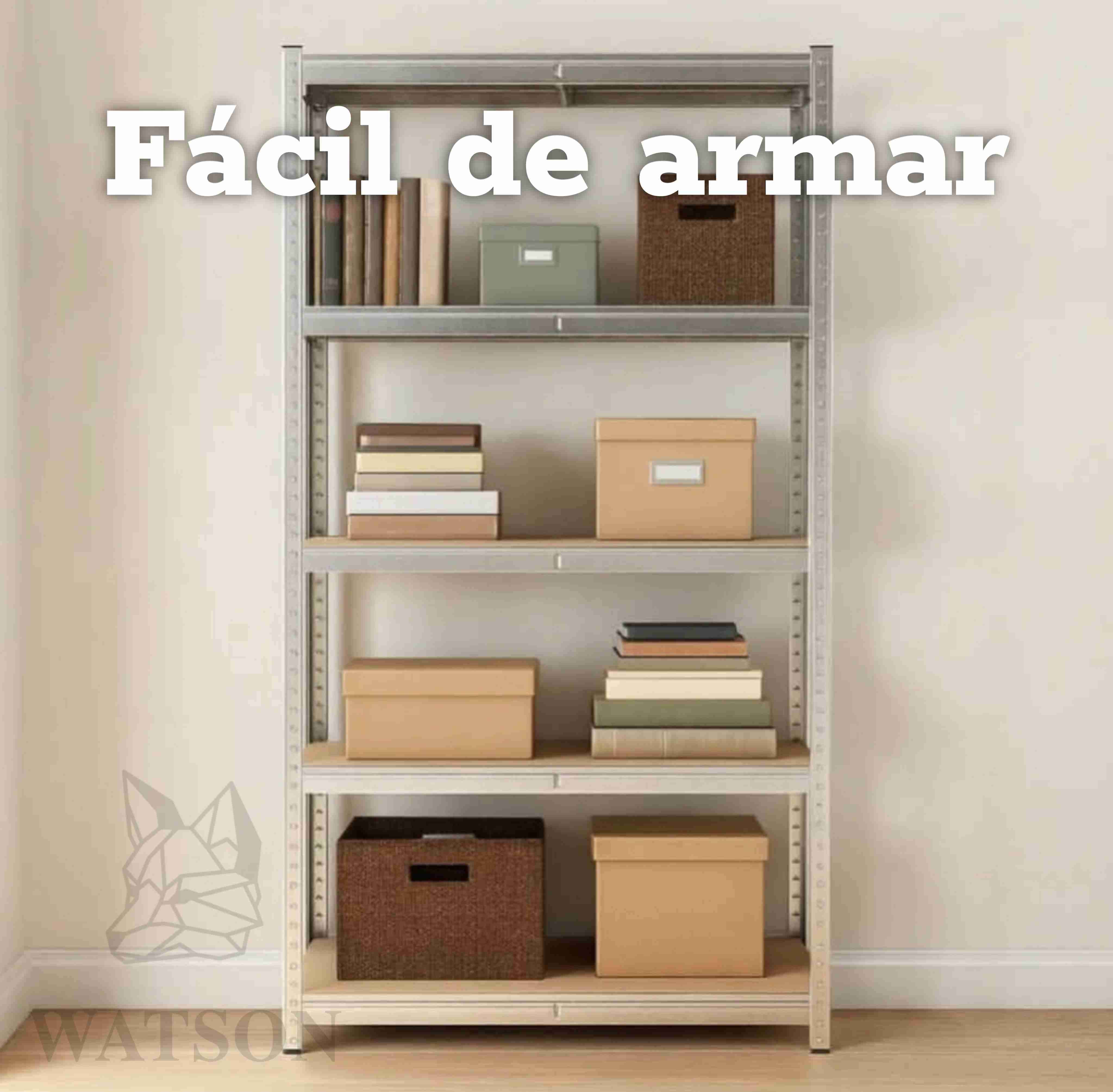 Estantería de metal 5 niveles - miniatura 2