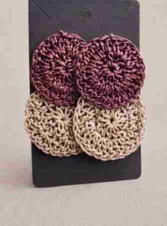 Aros tejidos a crochet - miniatura 3