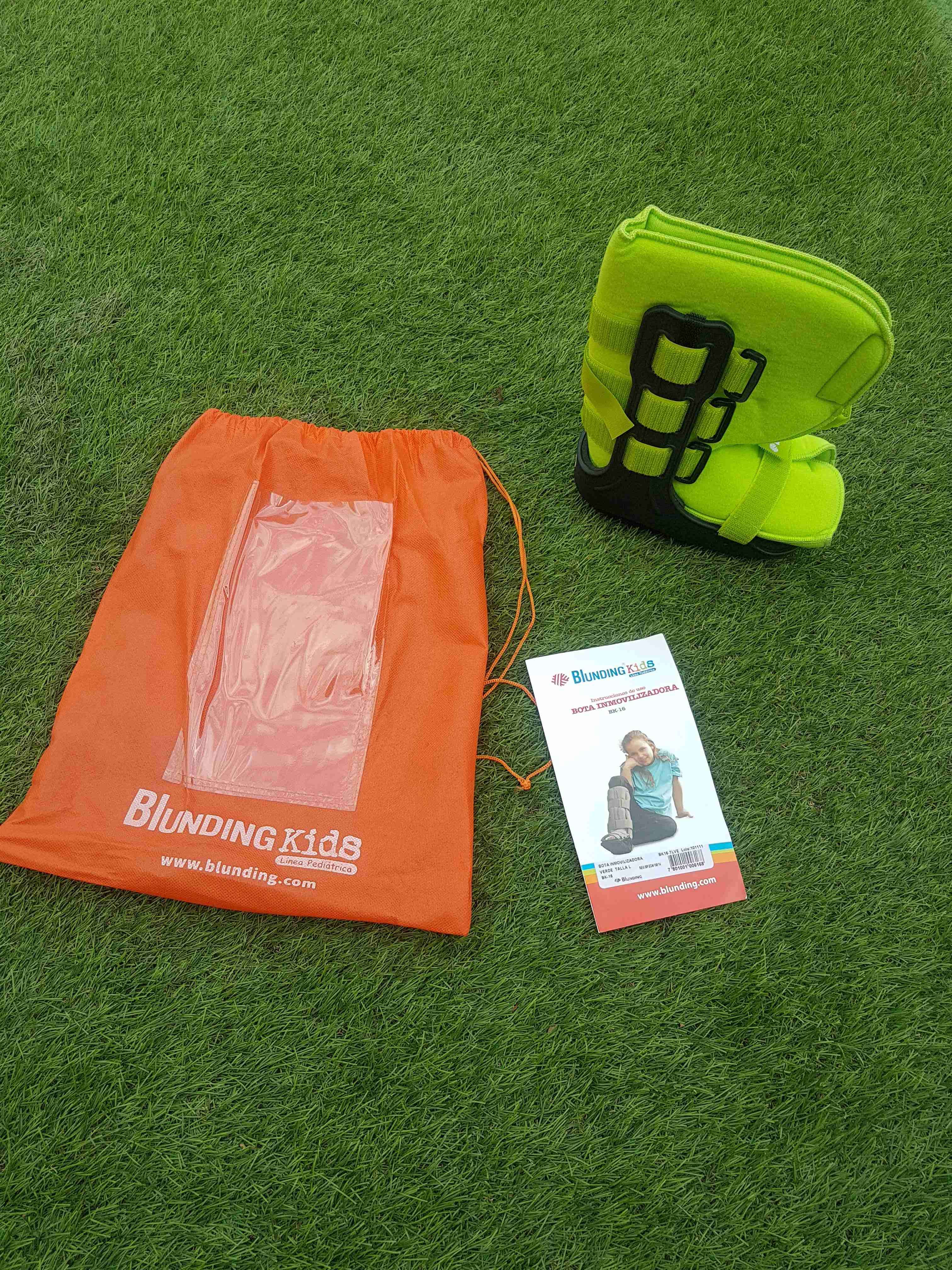 Bota ortopédica verde Niño - miniatura 4