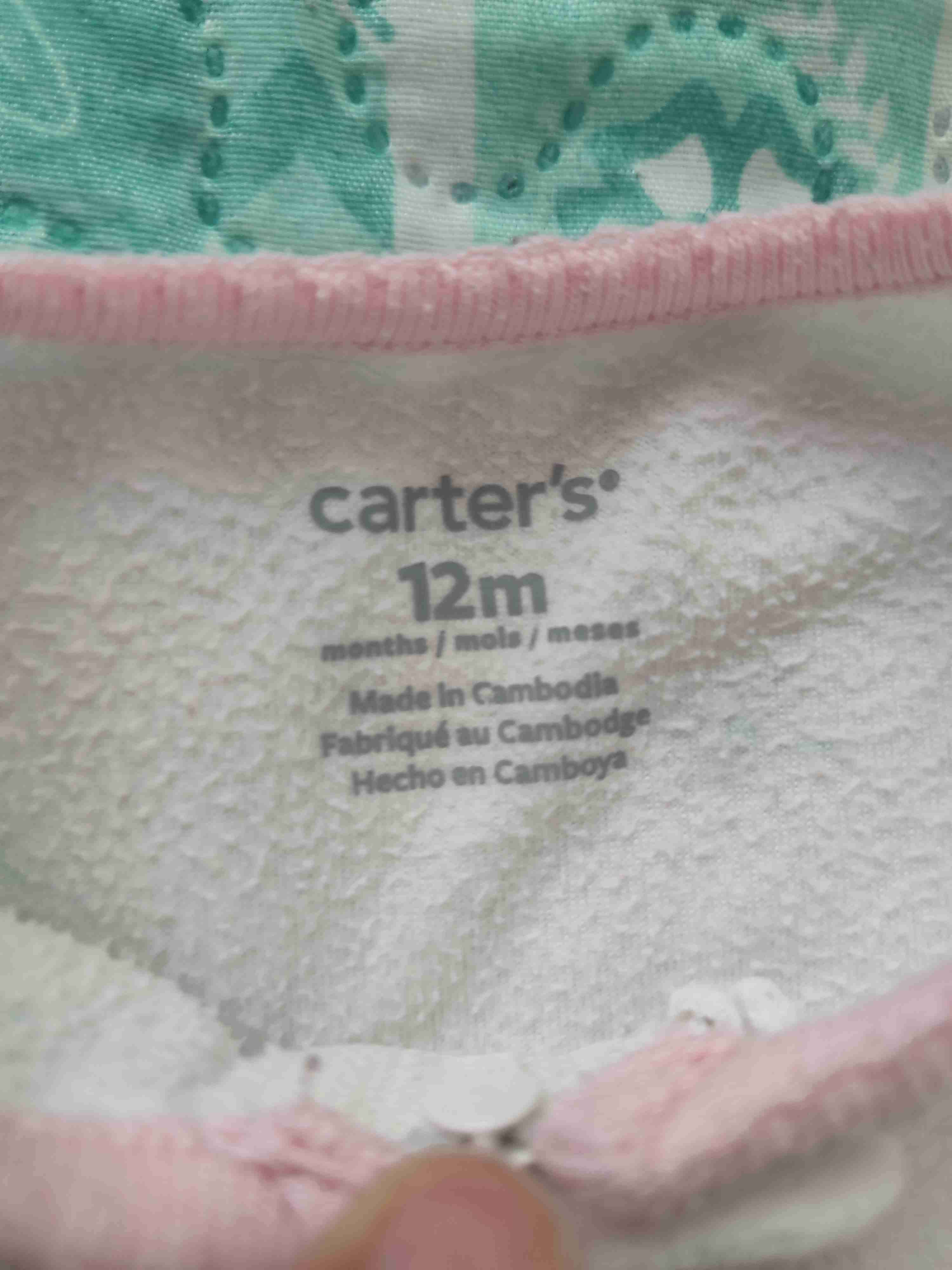 Pijama unicornio rosa carter's - miniatura 2