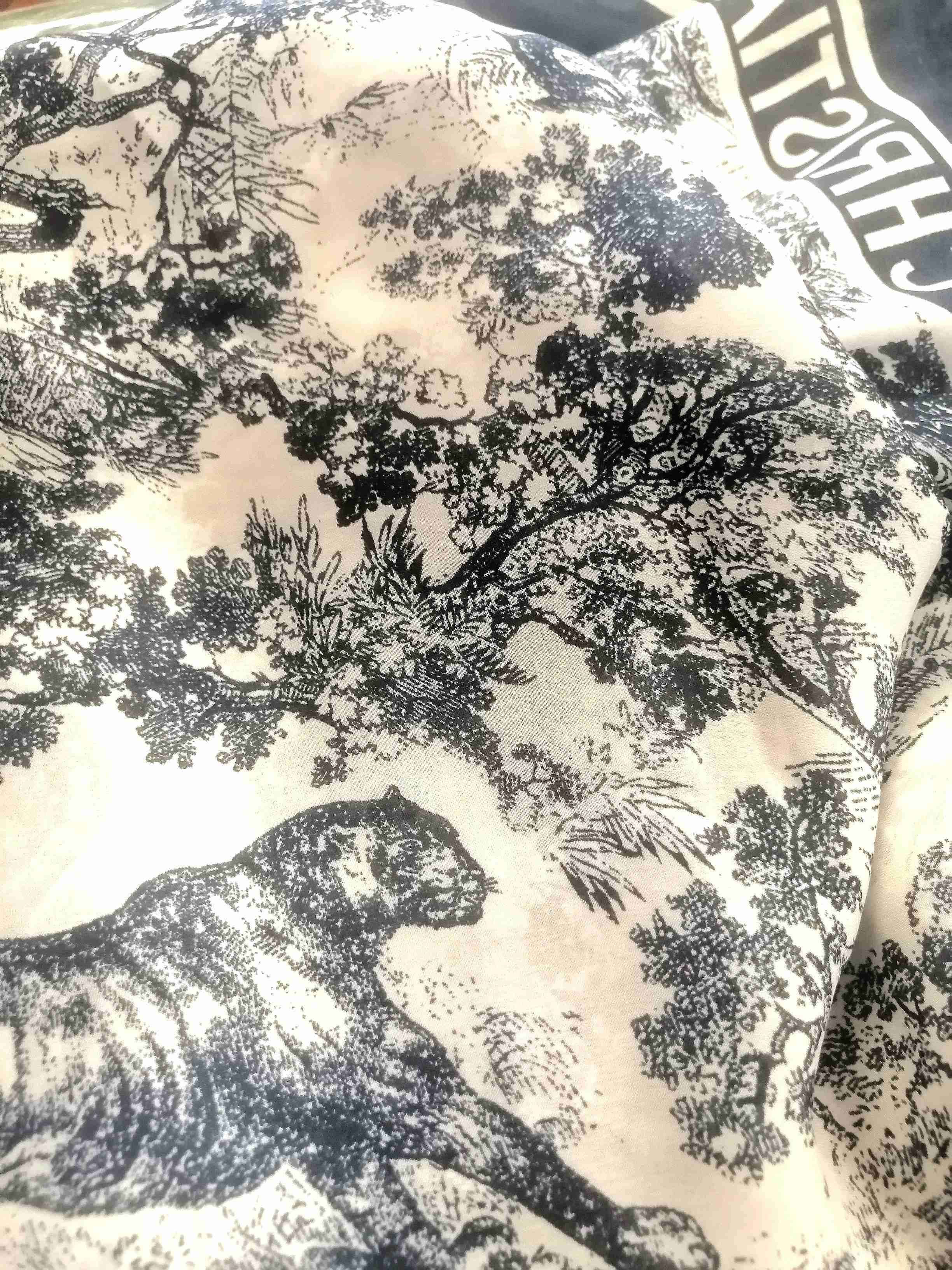 Bufanda Mitzah Christian Dior estampada - miniatura 5