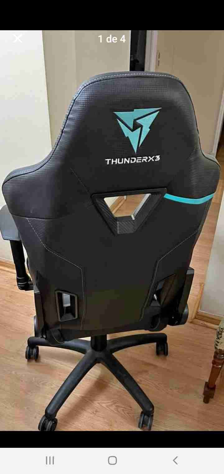 Silla gamer thunder x3 - miniatura 4