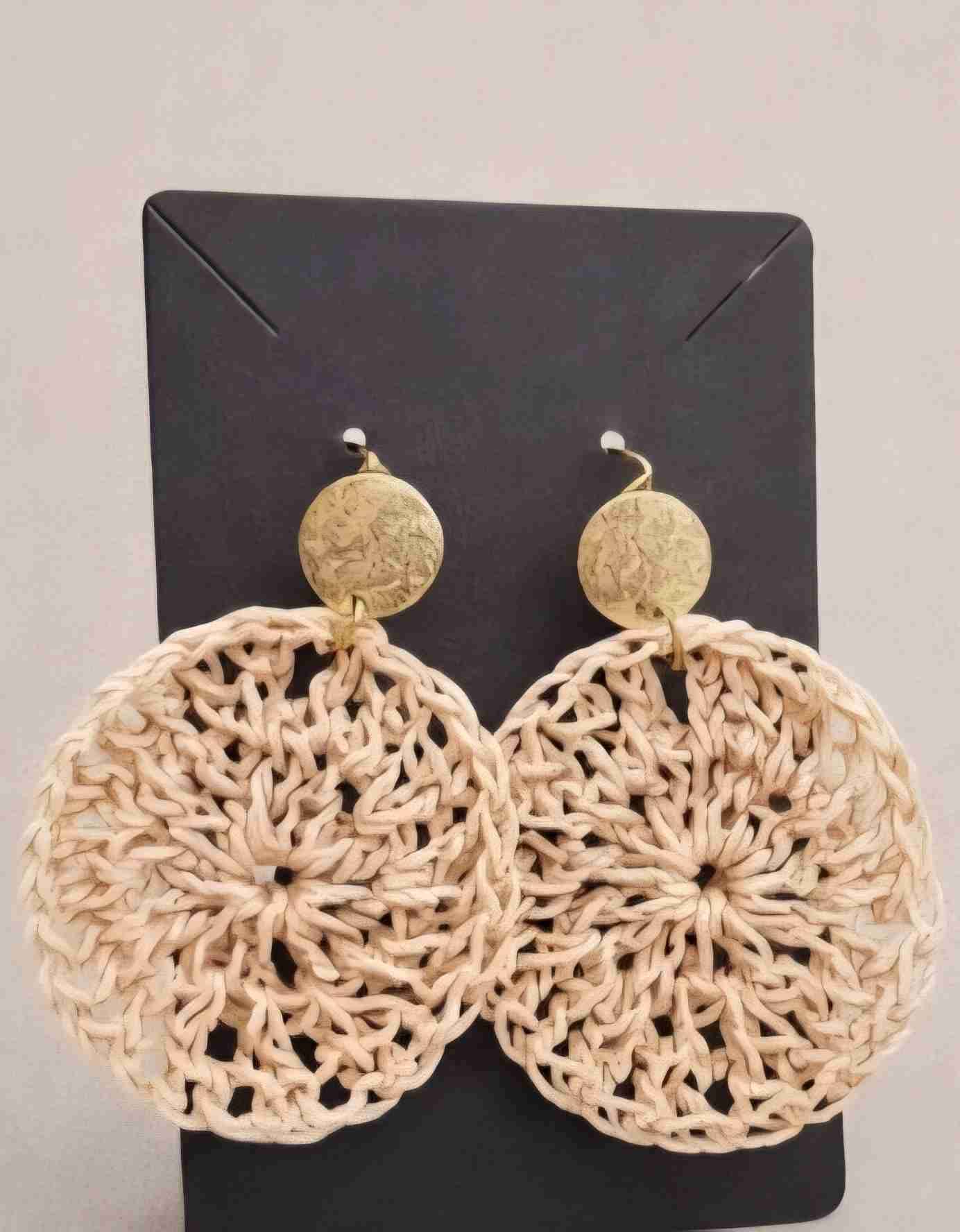 Aros tejidos a crochet - miniatura 5