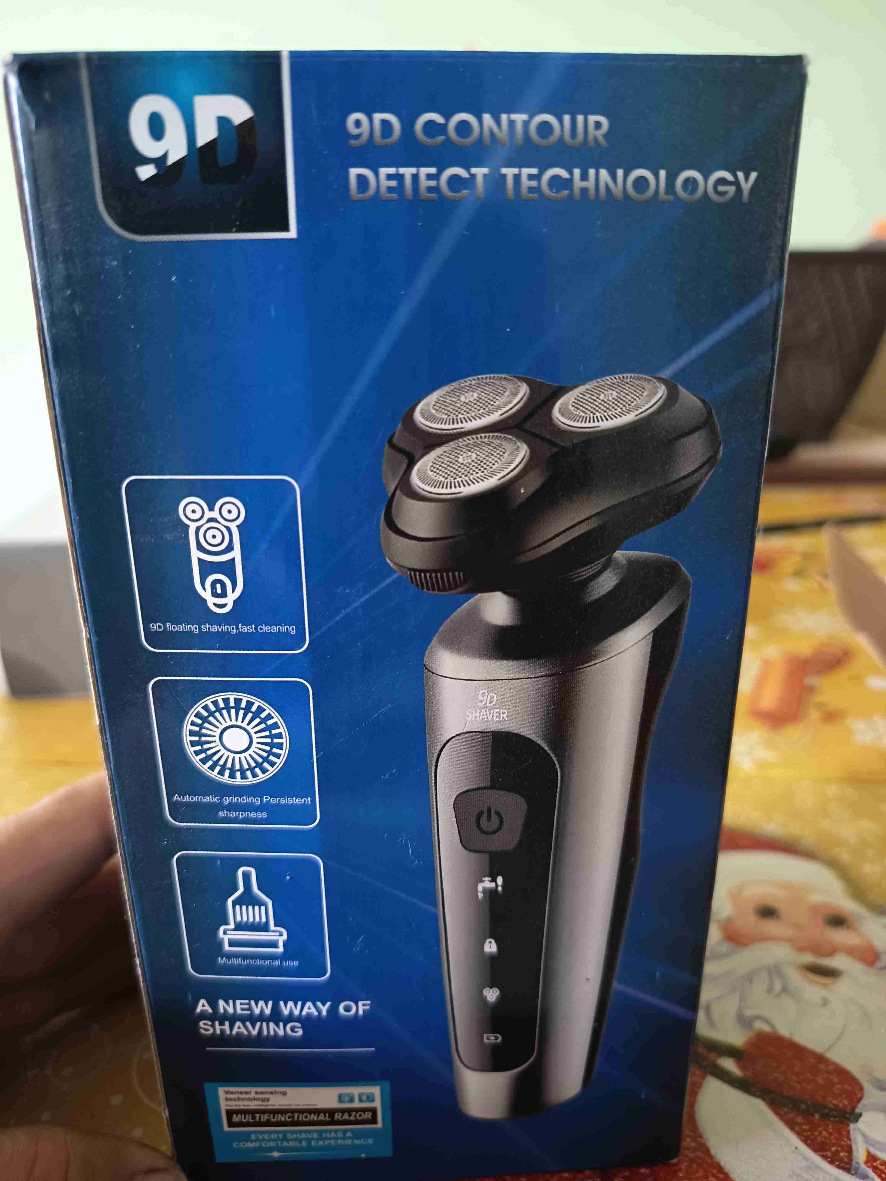 Afeitadora eléctrica 9D nueva