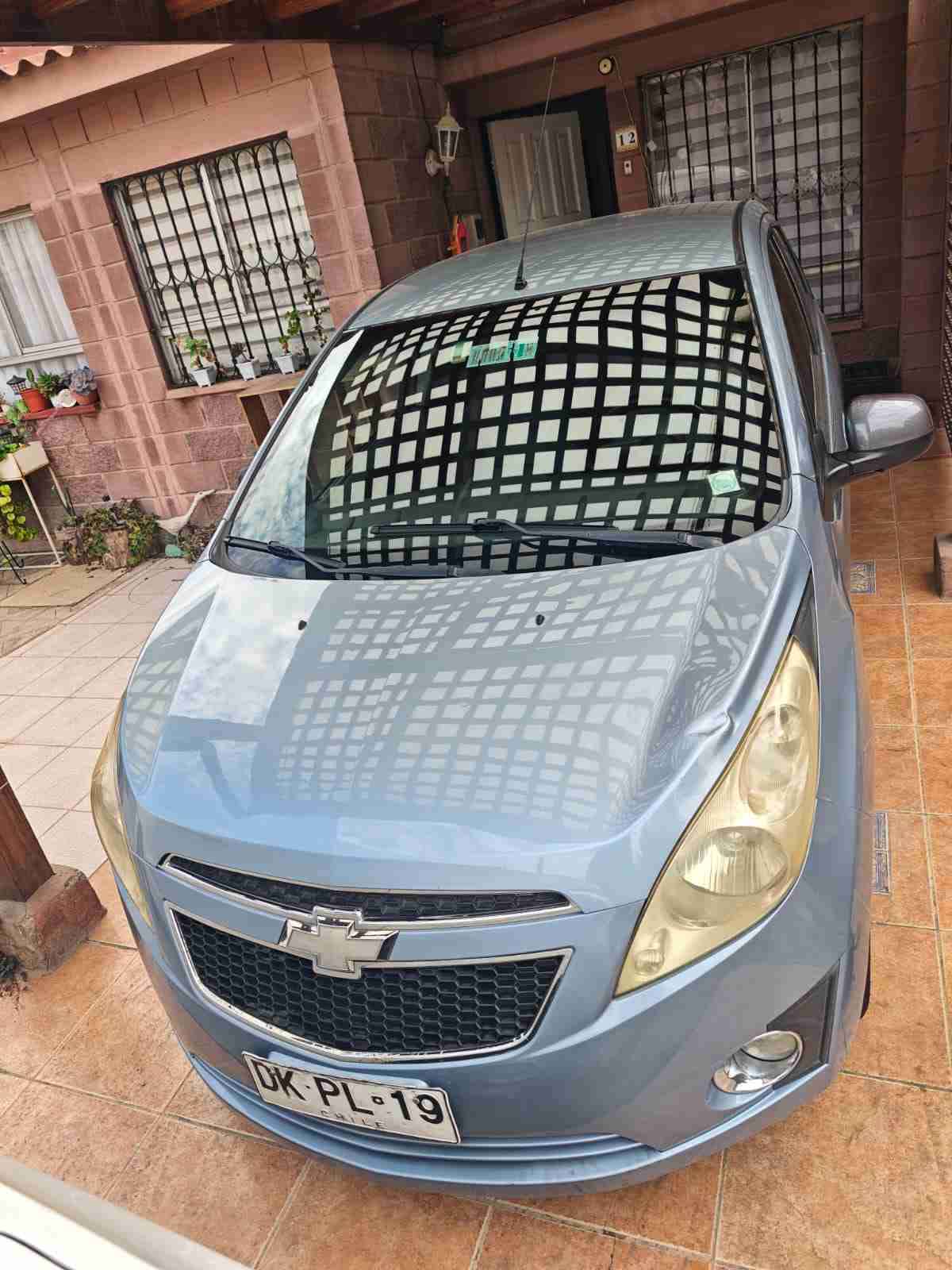 Chevrolet Spark 2012 azul  en buen estado