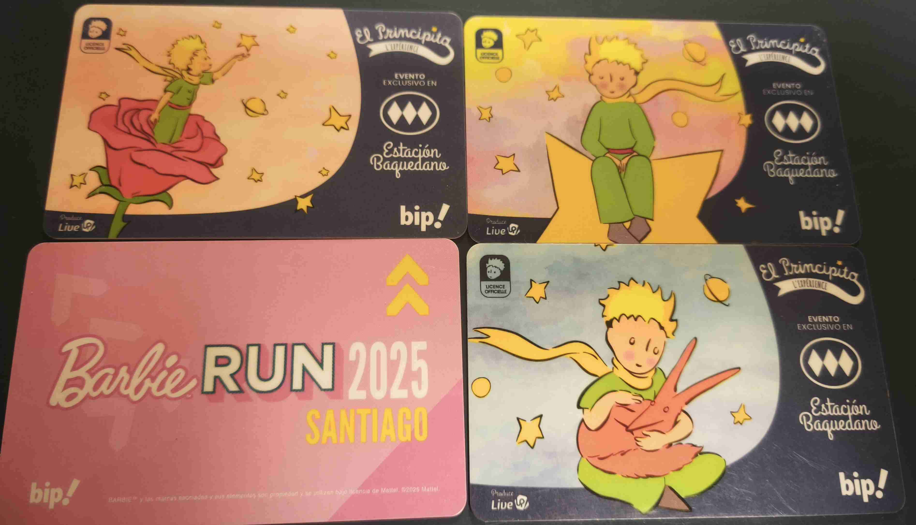 Tarjetas BIP edición coleccionista