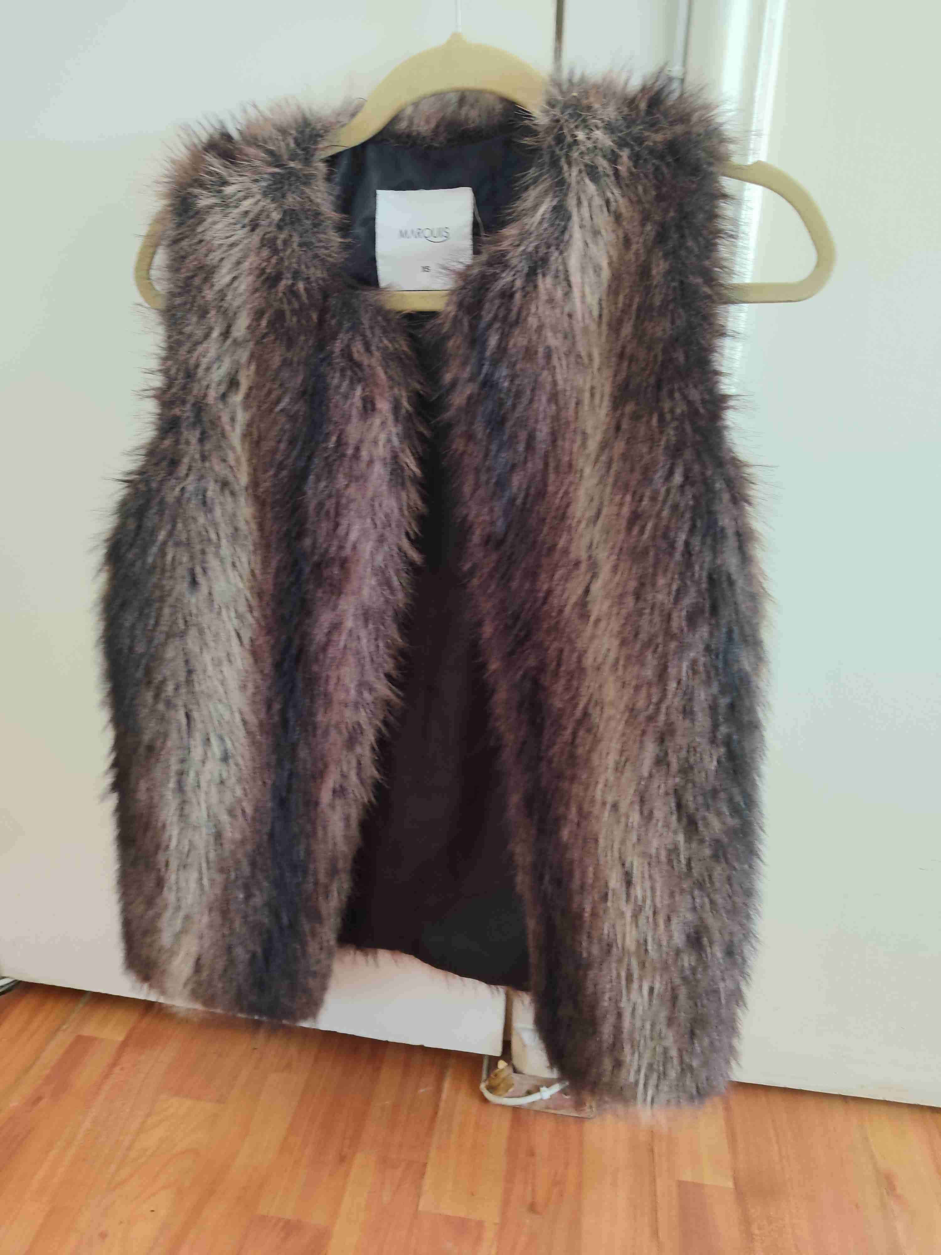 Chaleco de piel sintética Marquis - miniatura 1