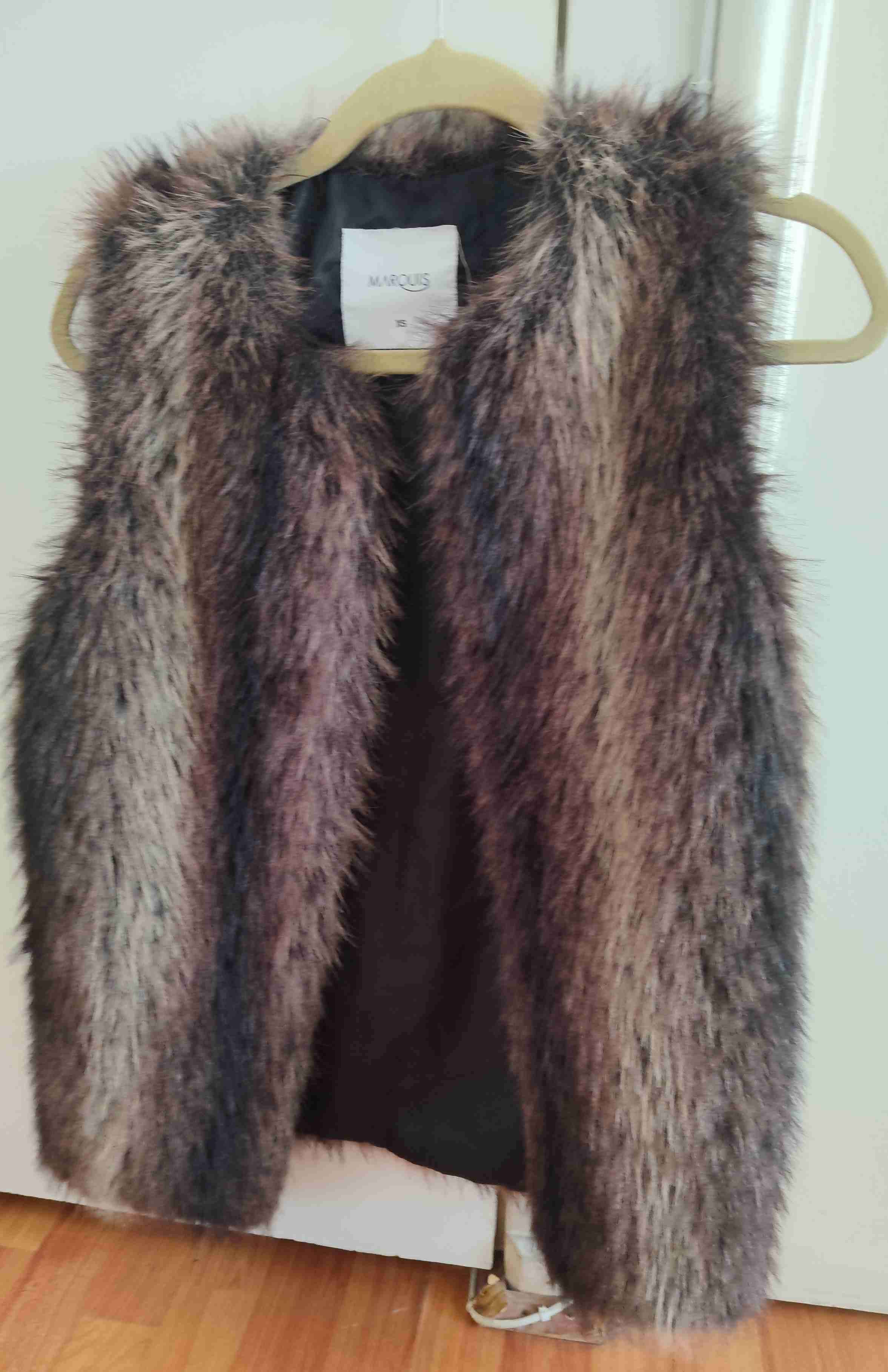 Chaleco de piel sintética Marquis - miniatura 3