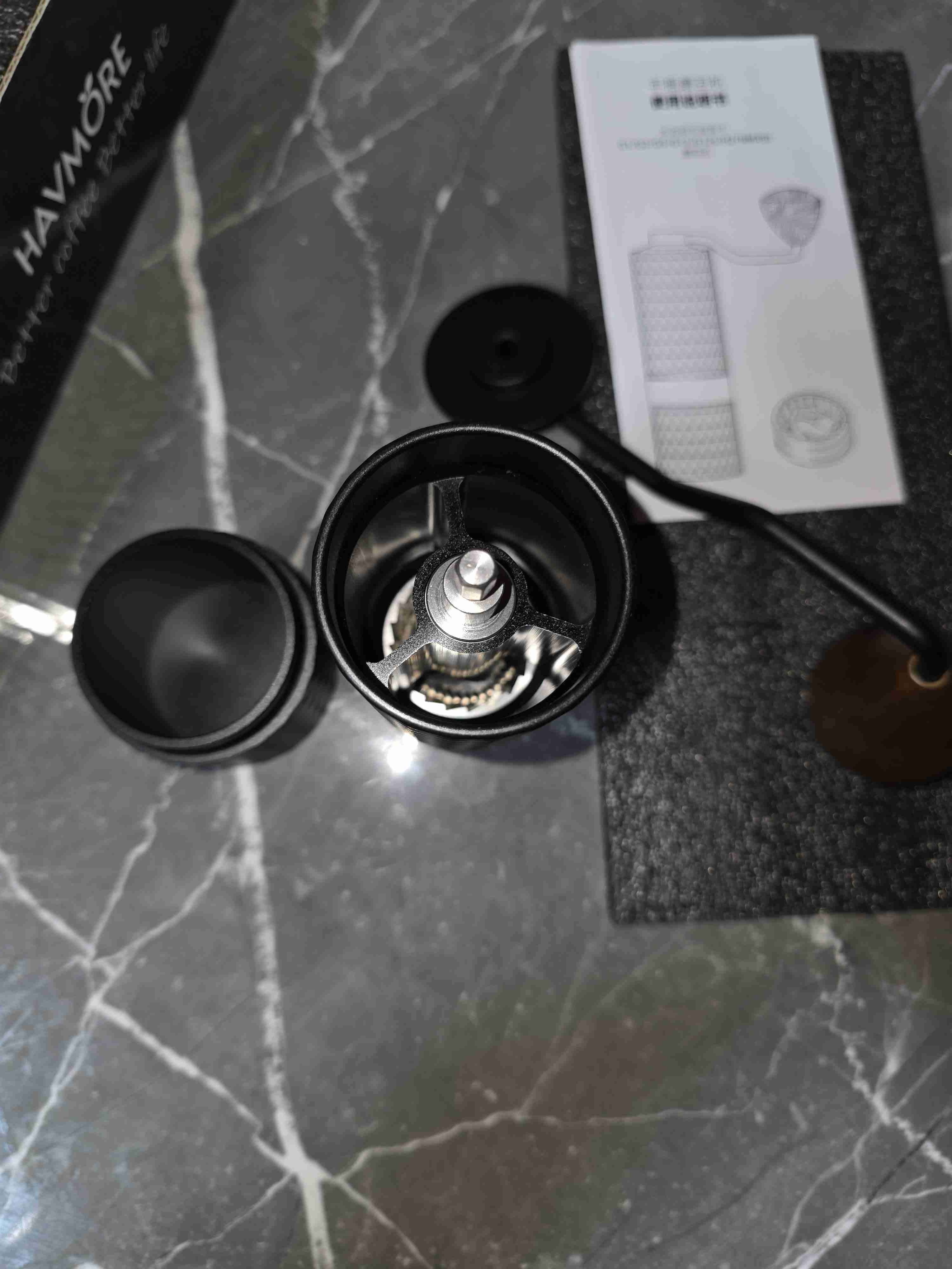 Molino de café manual muela acero  Havmöre - miniatura 3