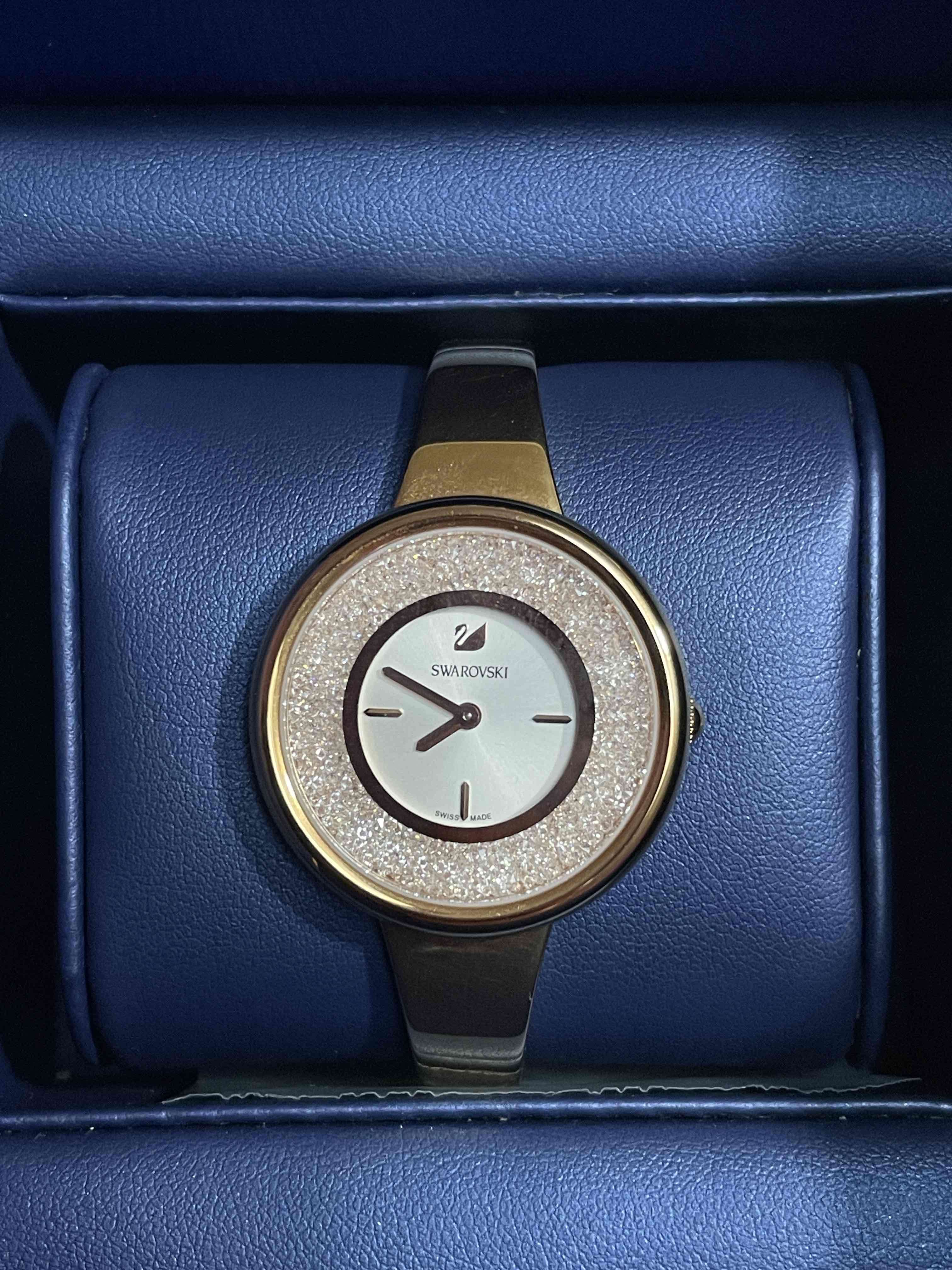 Reloj Swarovski dorado - miniatura 2