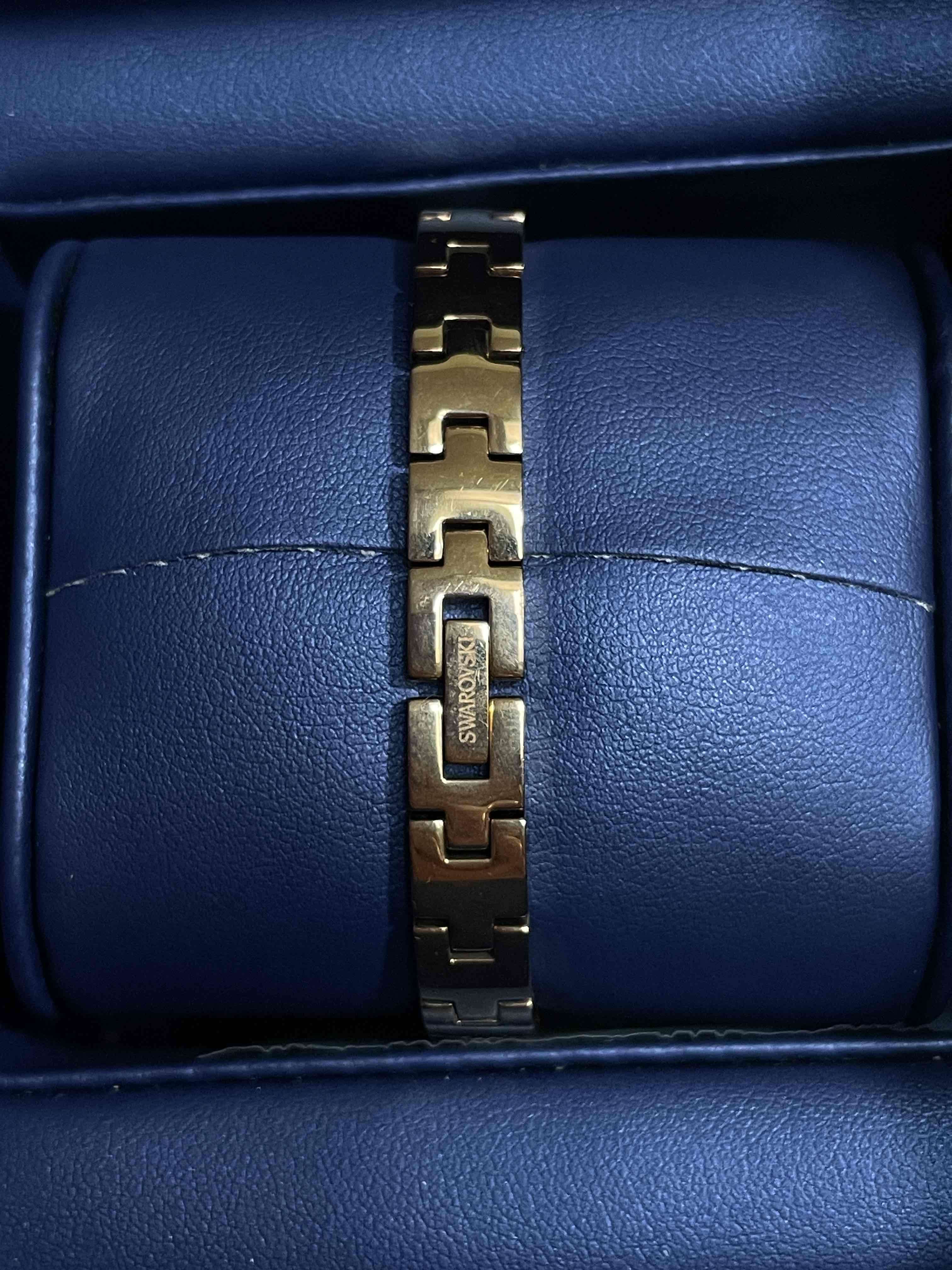 Reloj Swarovski dorado - miniatura 3