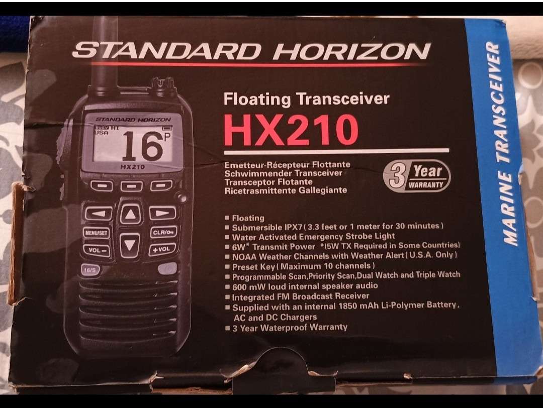 Radio VHF Standard Horizon HX210 - miniatura 2