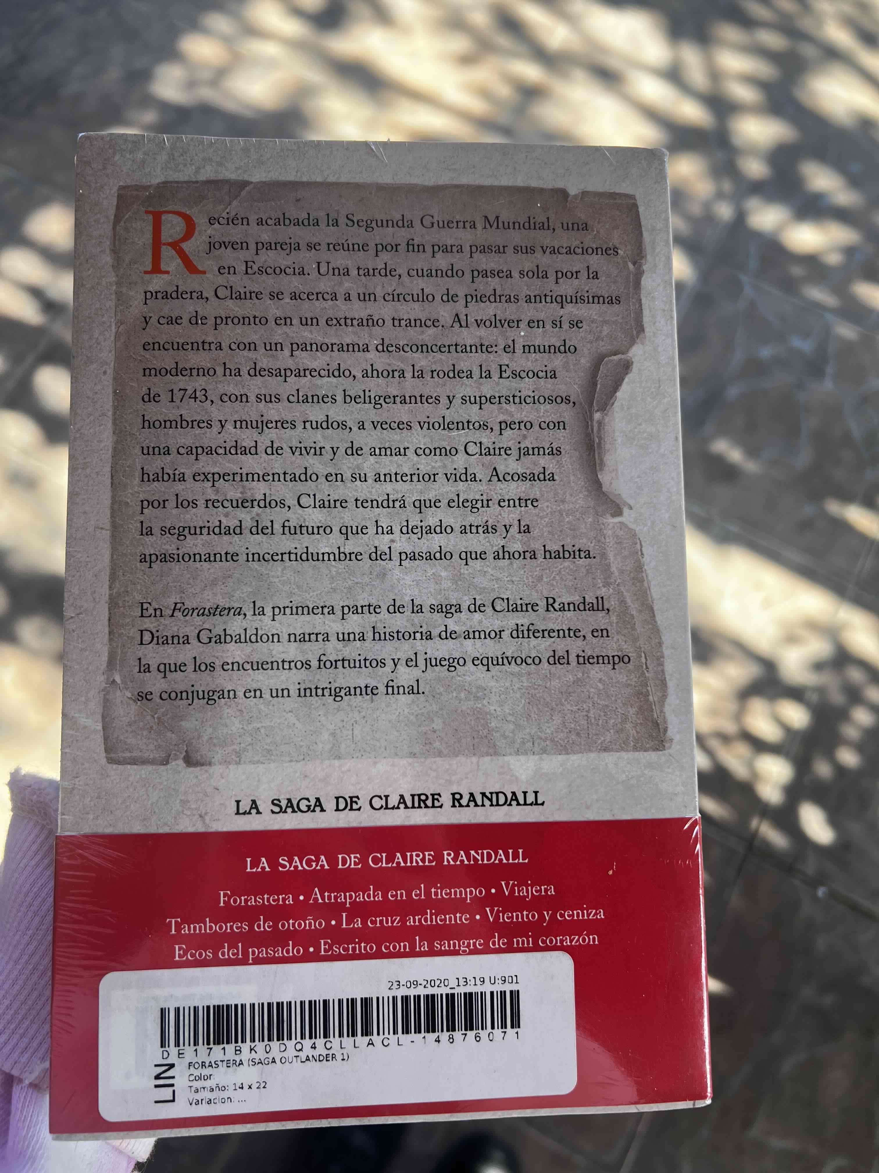 Libro outlander 1 (Forastera) de Diana Gabaldon - miniatura 2