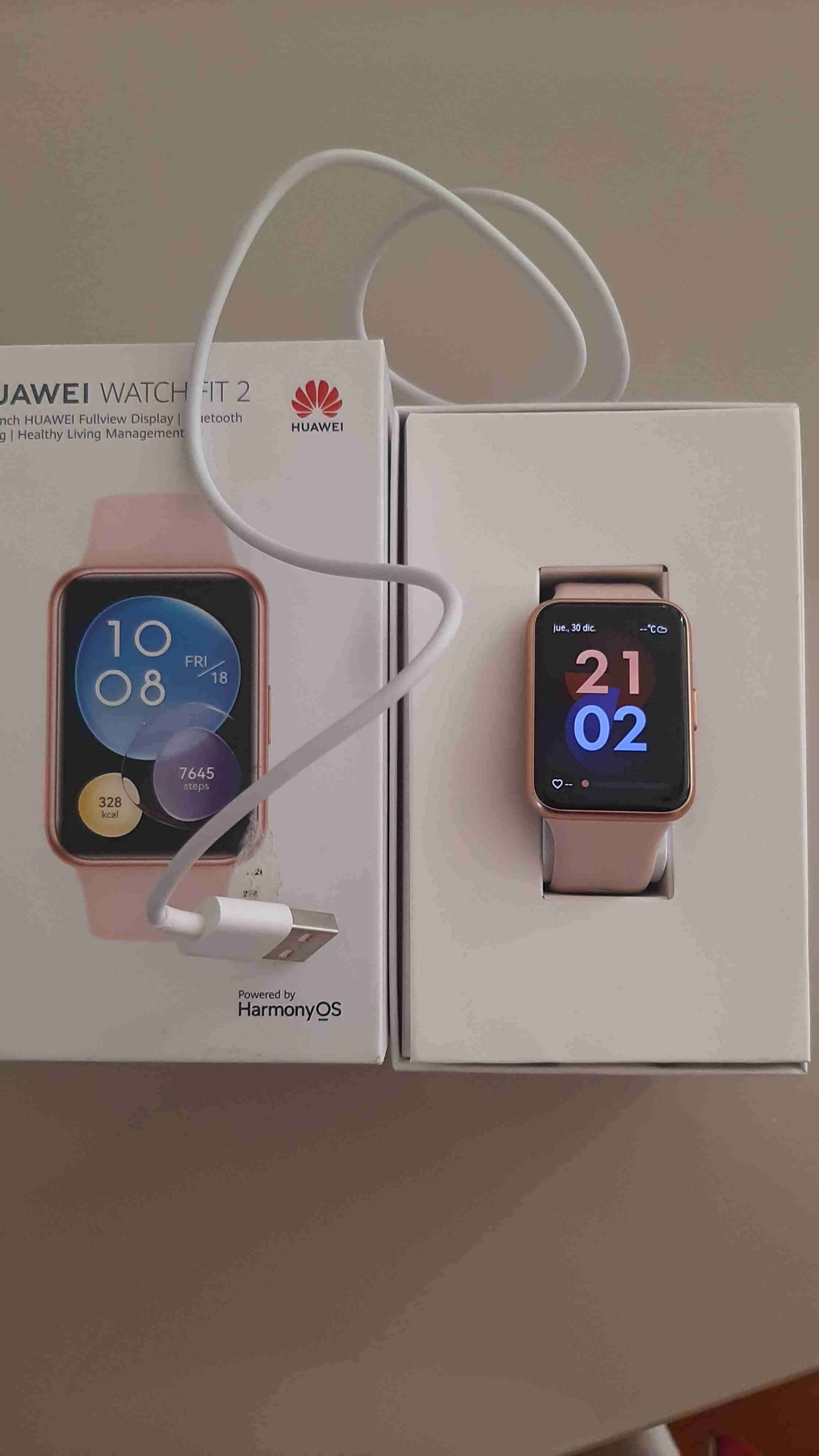 Smartwatch Huawei Watch Fit 2 rosa - miniatura 1