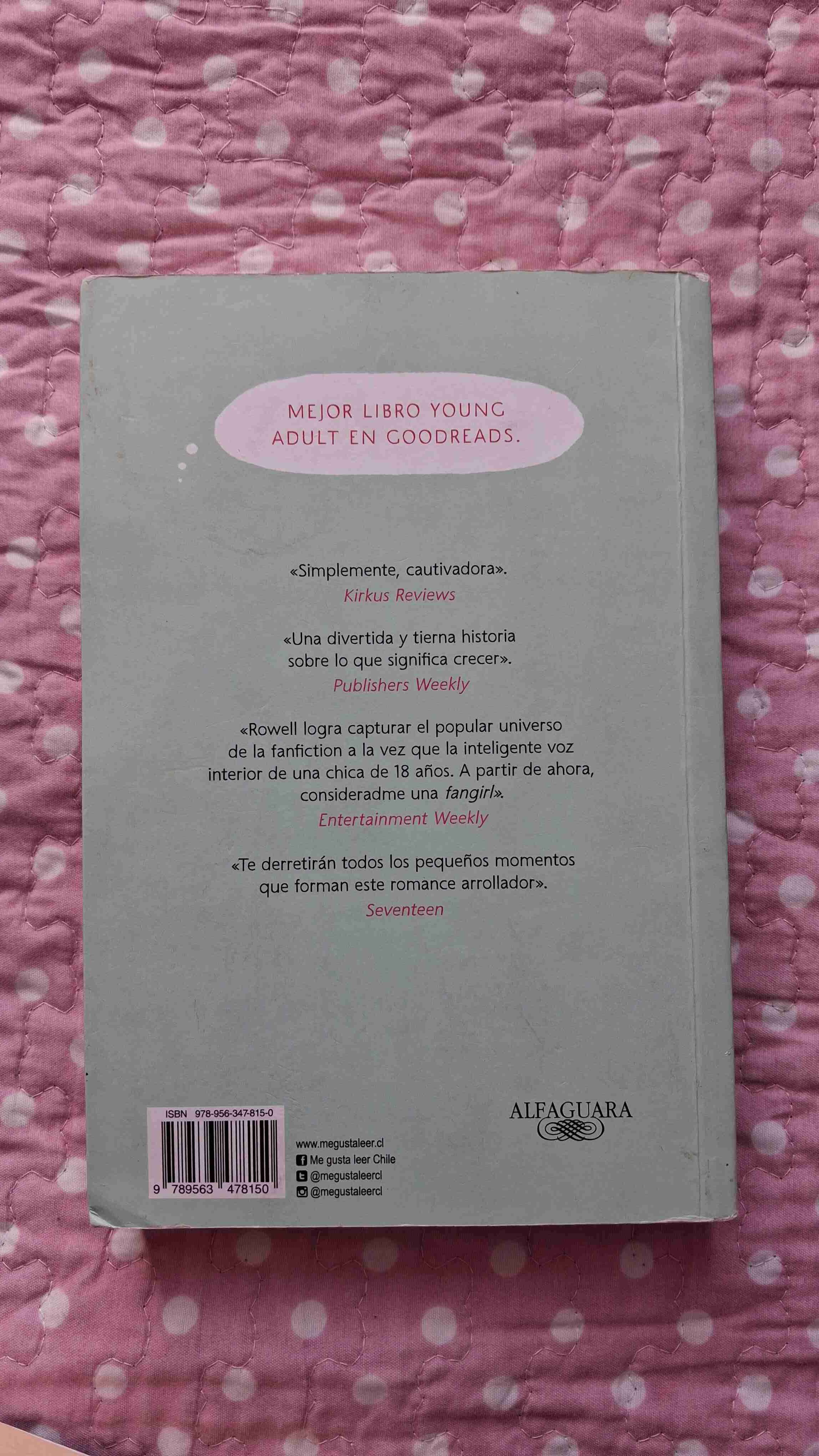 Libro Fangirl de Rainbow Rowell - miniatura 2
