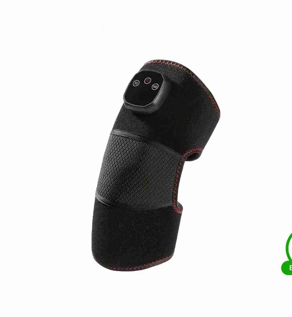 Rodillera térmica negra ajustable - miniatura 2