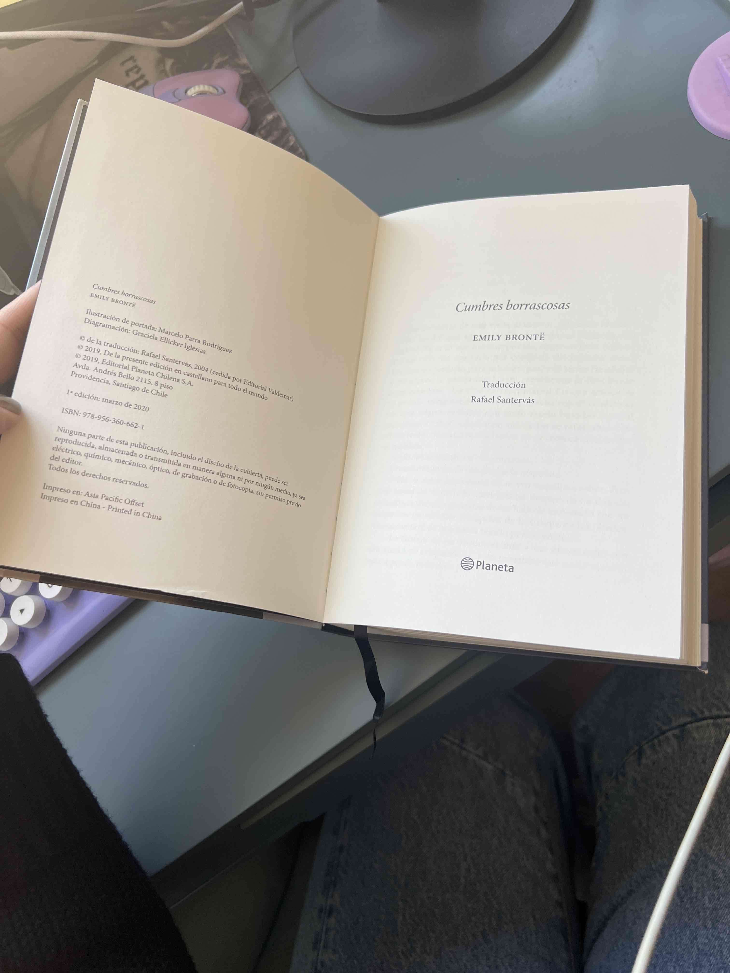 Libro Cumbres Borrascosas - miniatura 3