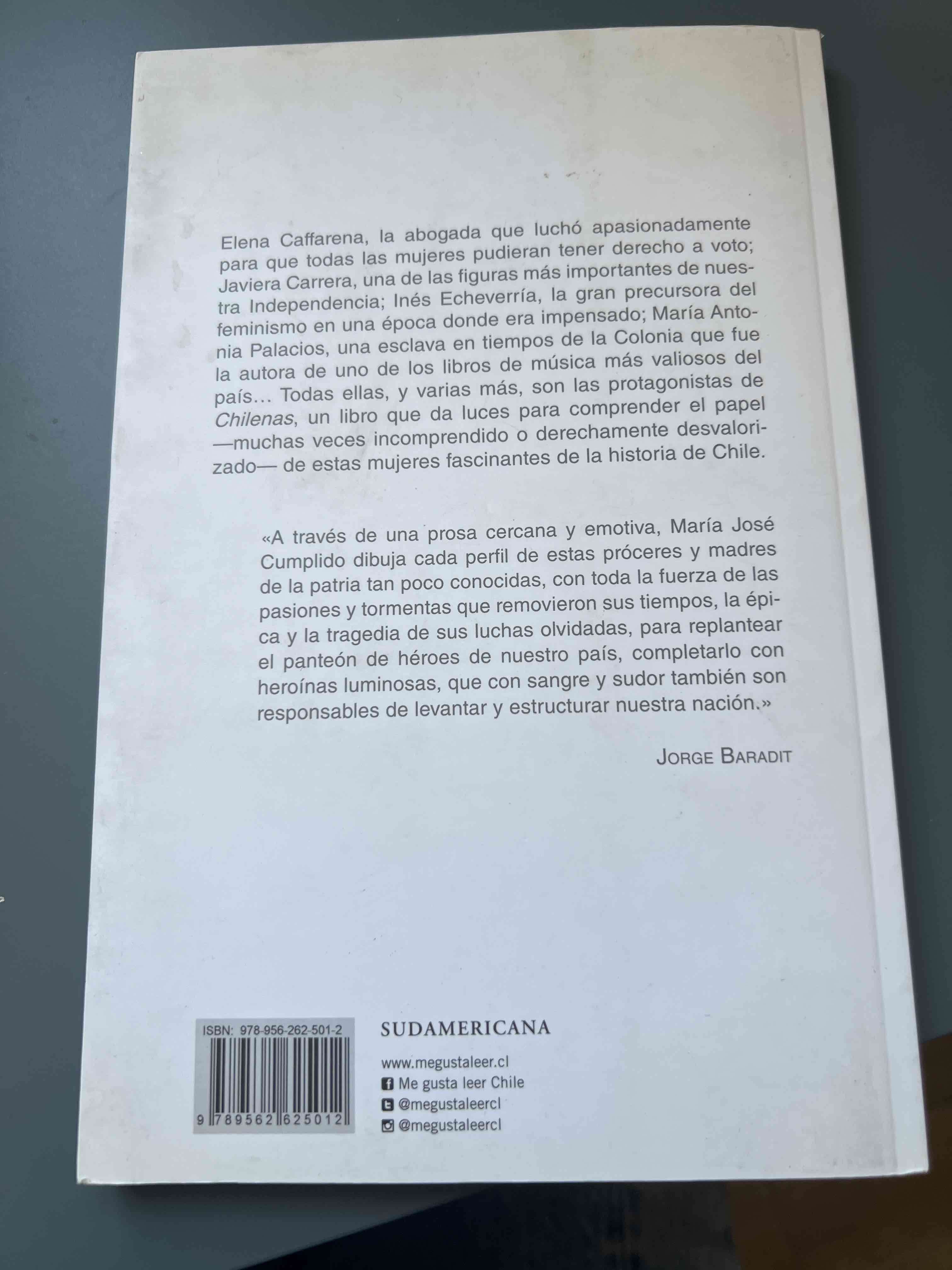 Libro 'Chilenas' María José Cumplido - miniatura 2