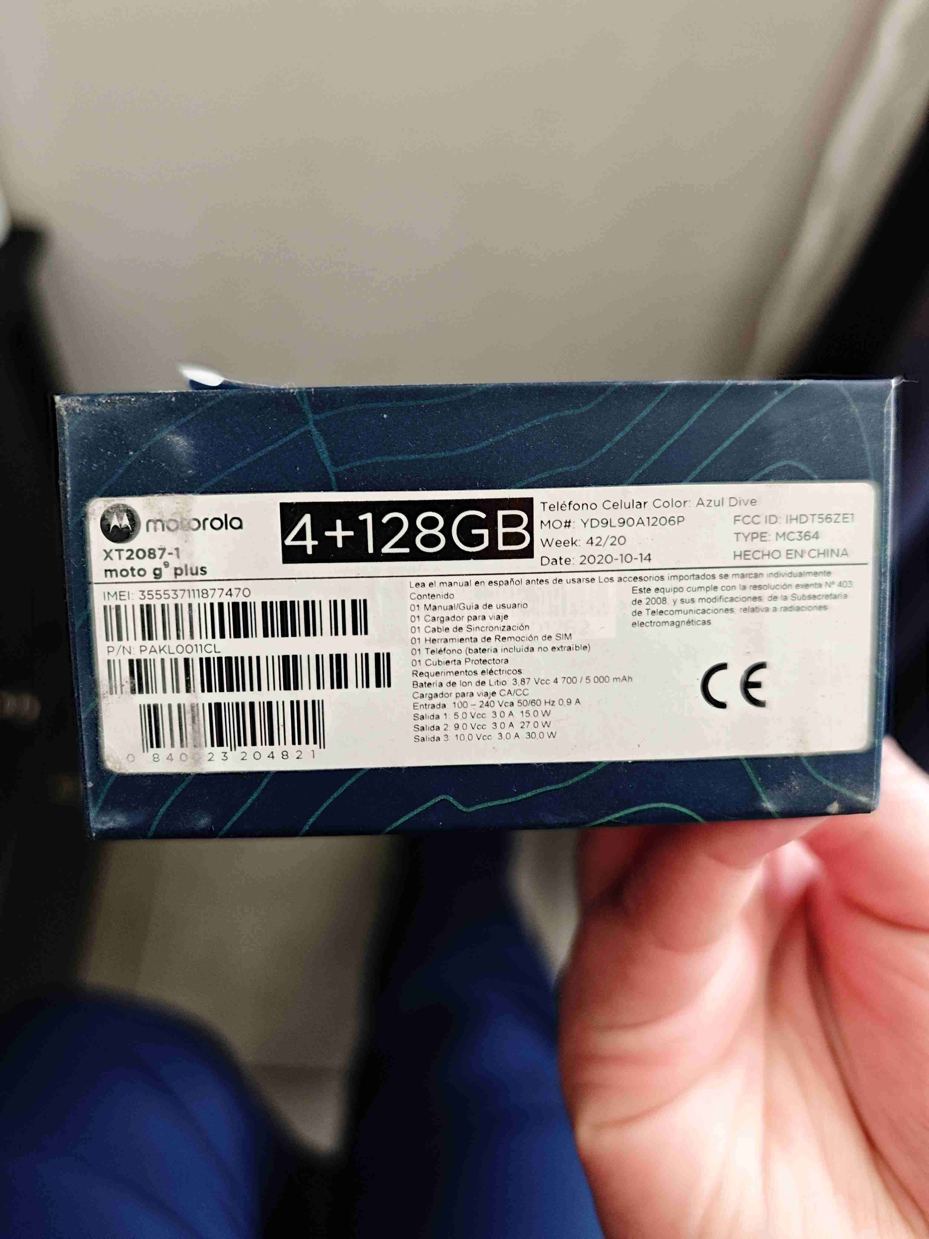 Teléfono Motorola Moto G9 Plus - miniatura 1