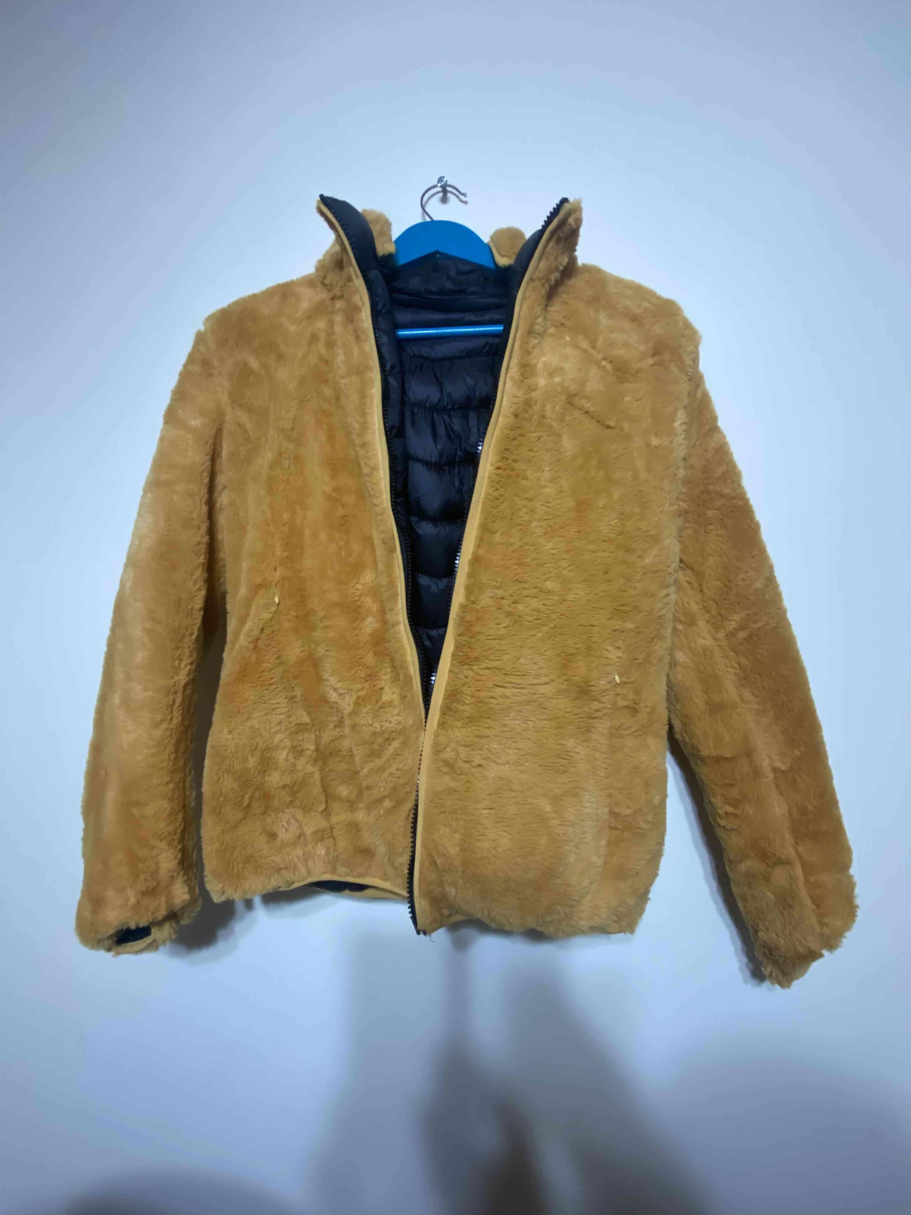 Chaqueta acolchada negra reversible - miniatura 2