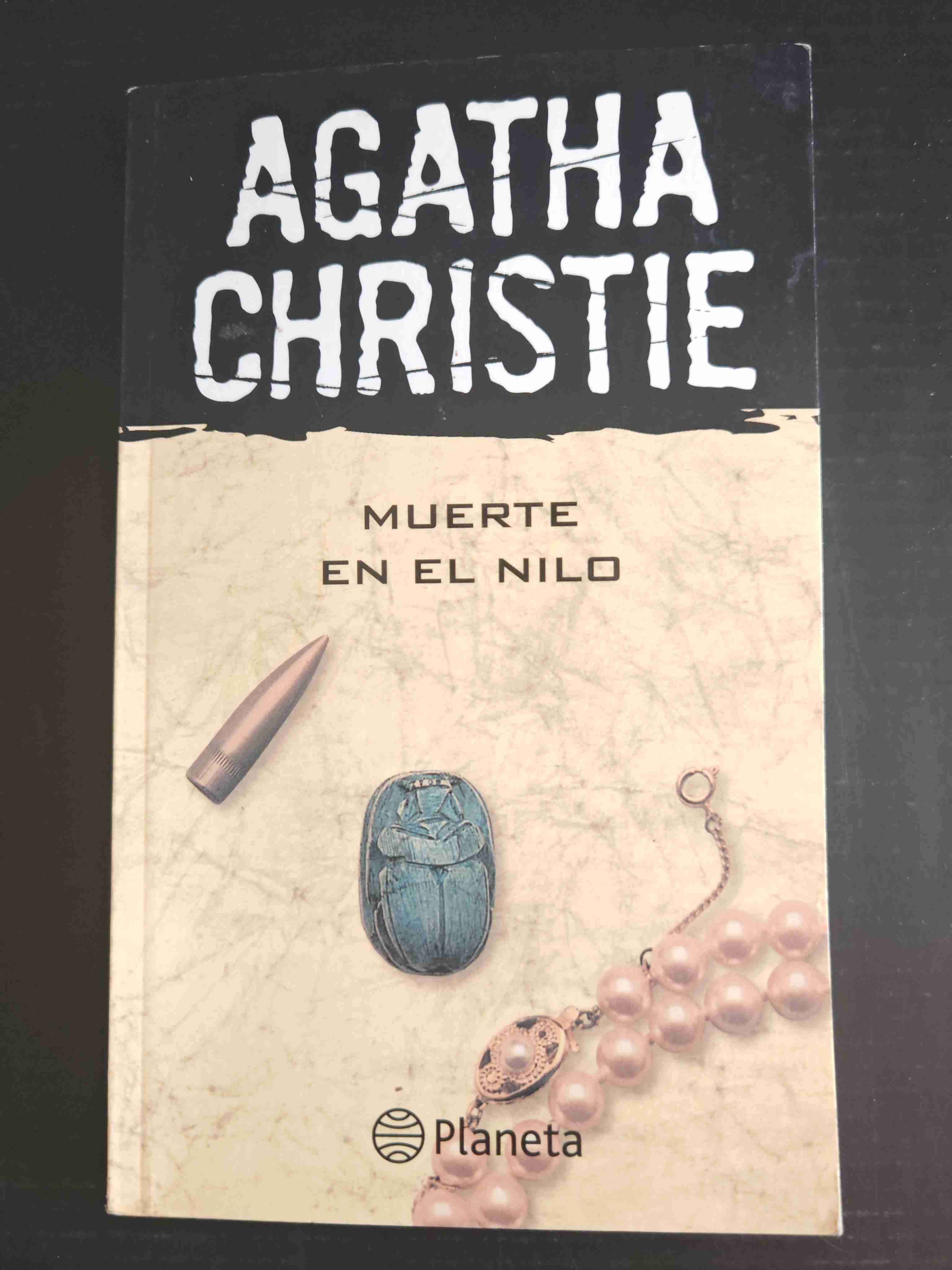 Libro 'Muerte en el Nilo' Agatha Christie
