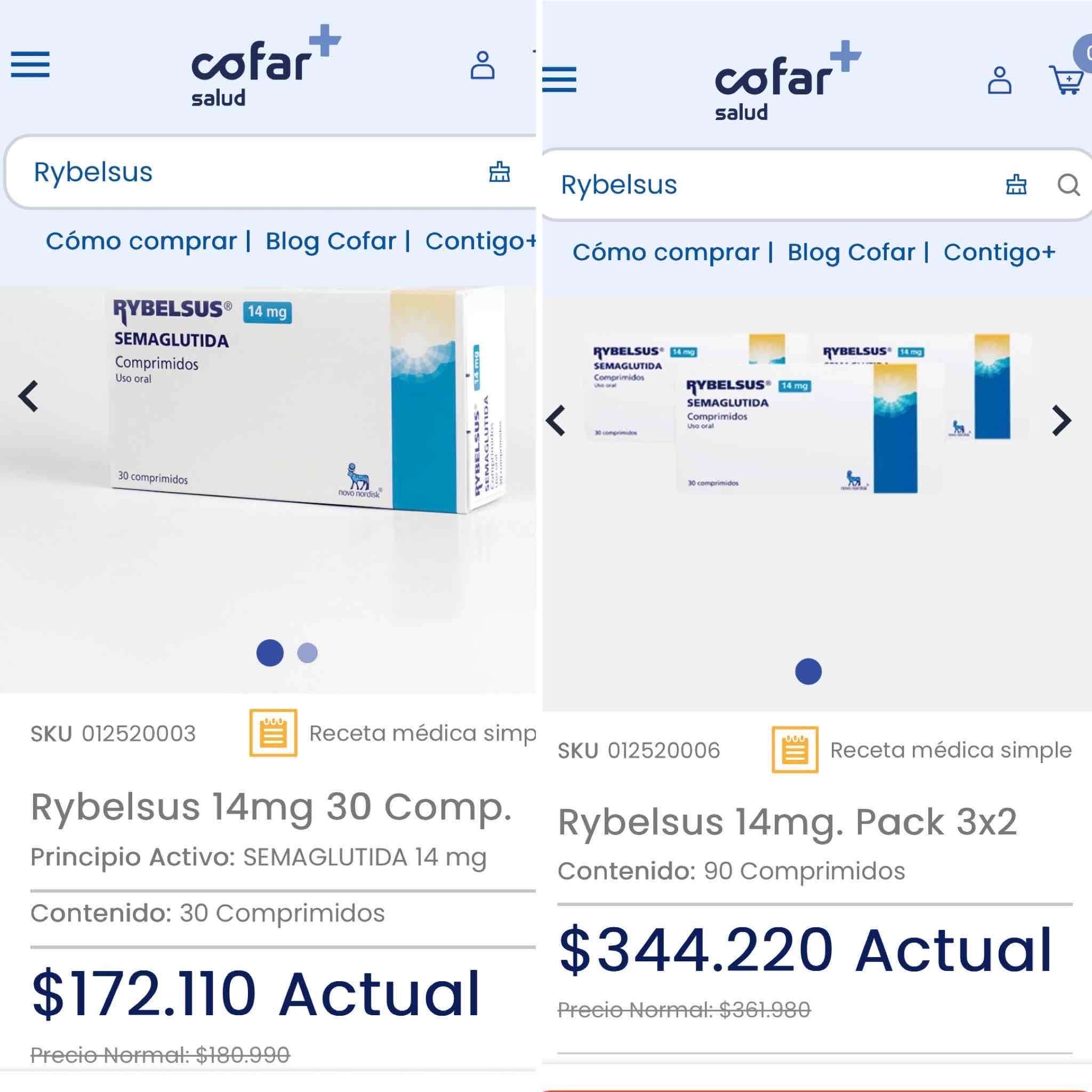 Rybelus Semaglutida 14 mg 30 comprimidos - miniatura 4
