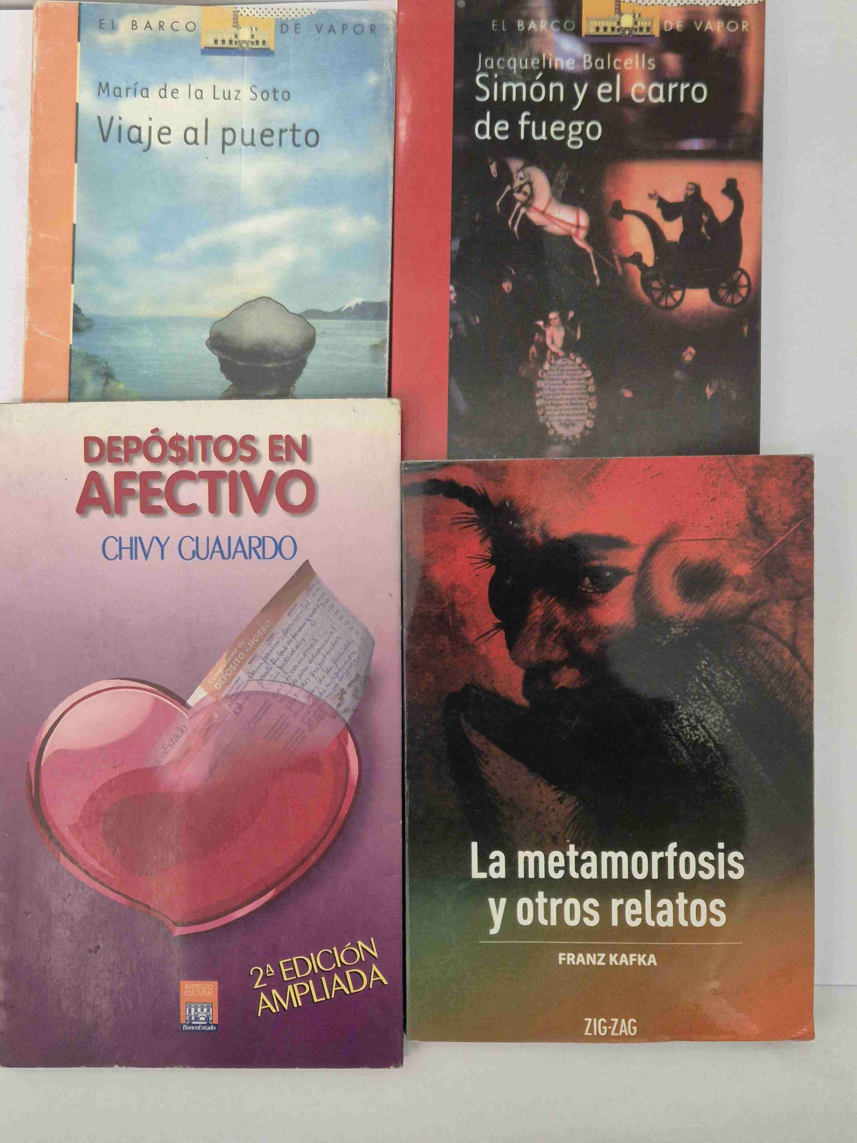 1 Libro Metamorfosis Kafka / Viaje al Puerto /