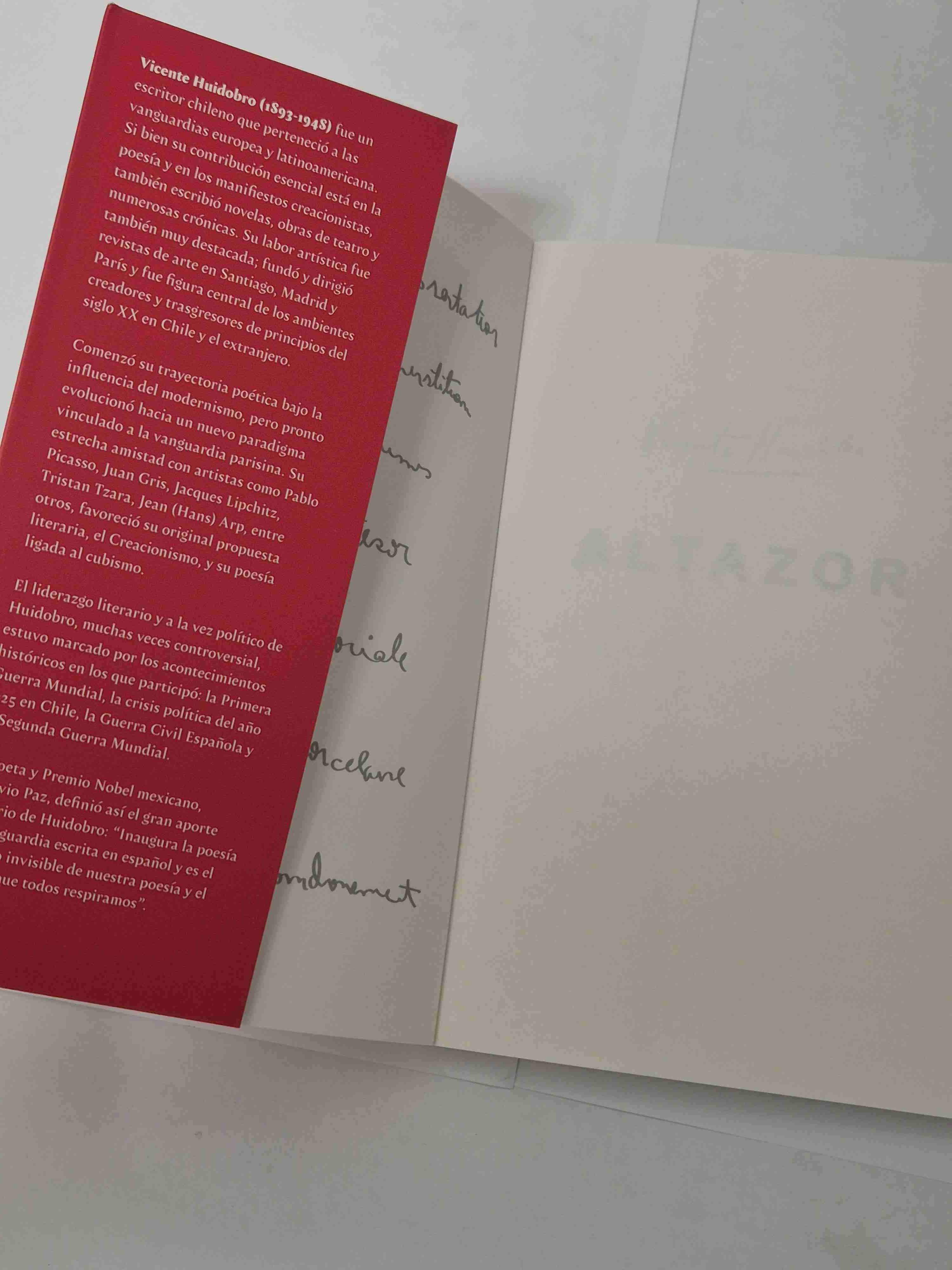 3 Libros Altazor / Crónica de una muerte anunciada - miniatura 2