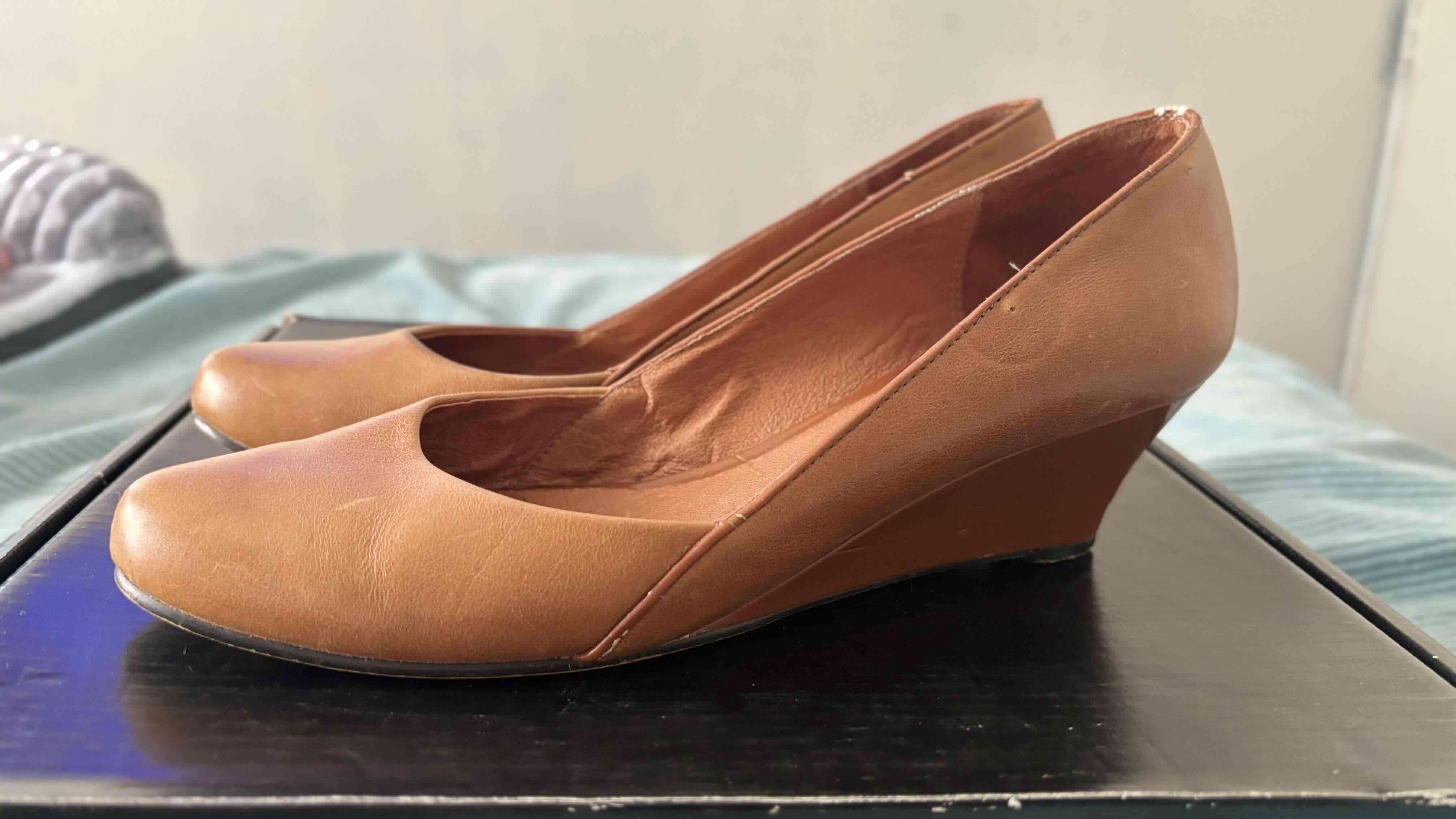 Zapatos de tacón café - miniatura 1