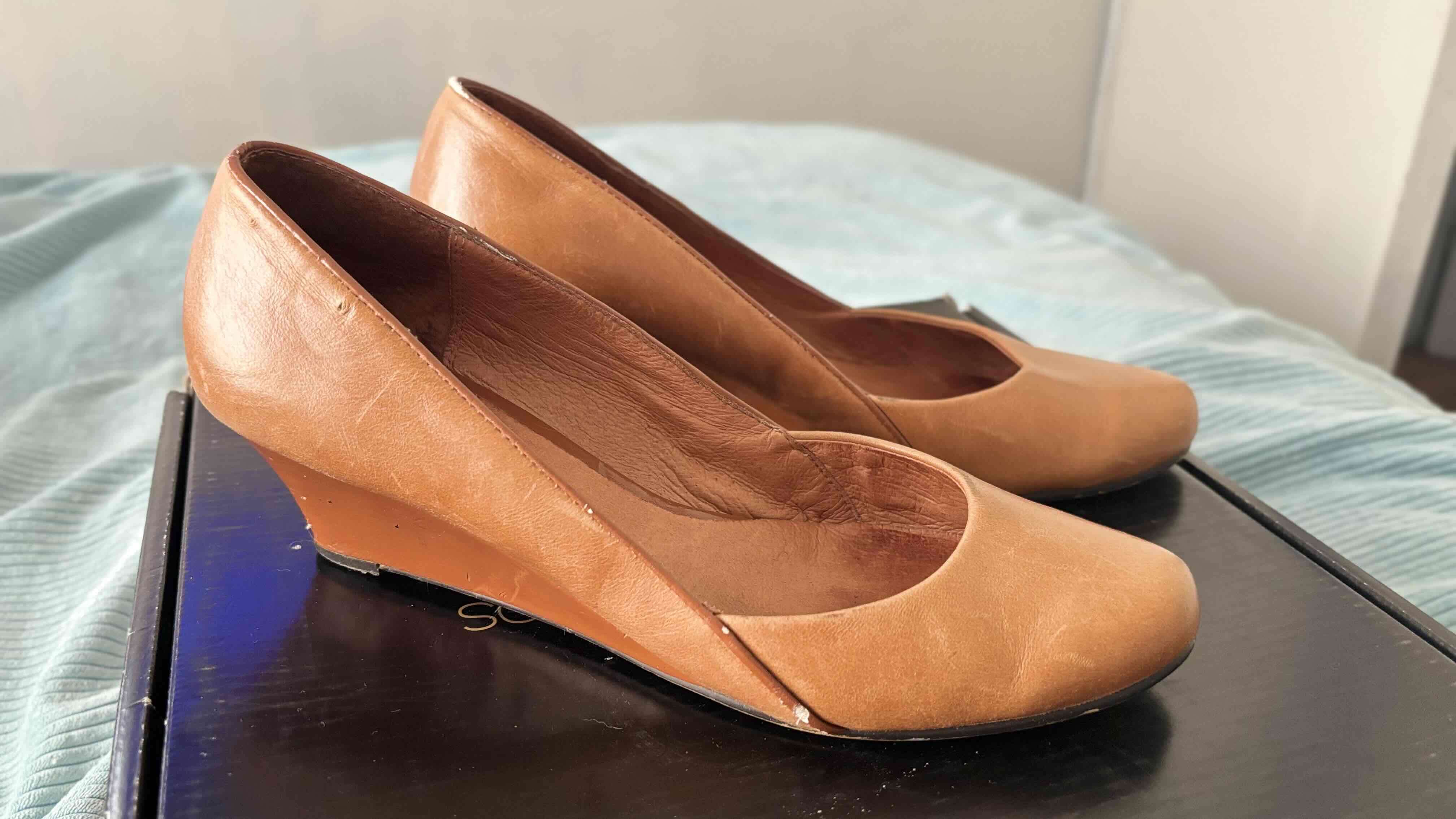 Zapatos de tacón café - miniatura 3