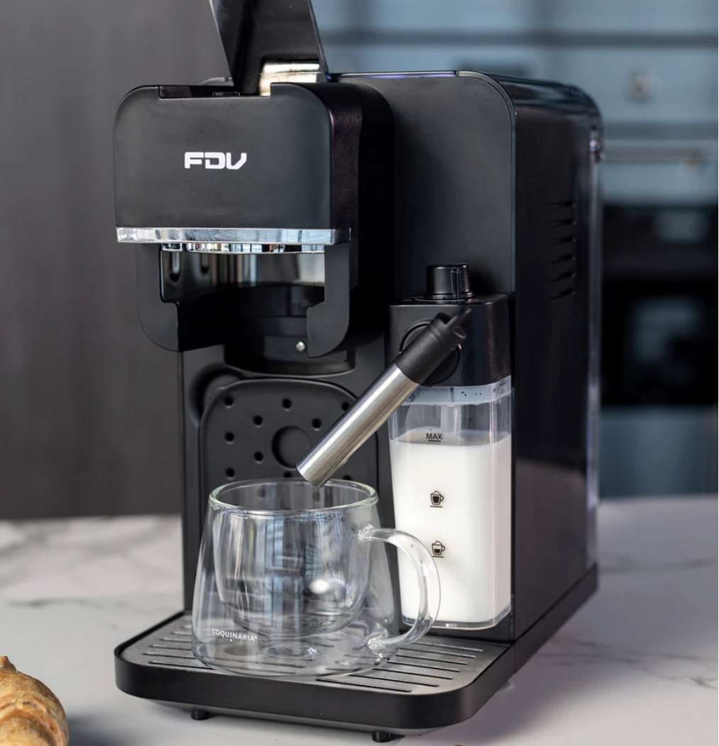 Cafetera espresso FDV negra Bellagio 4 en 1 - miniatura 1