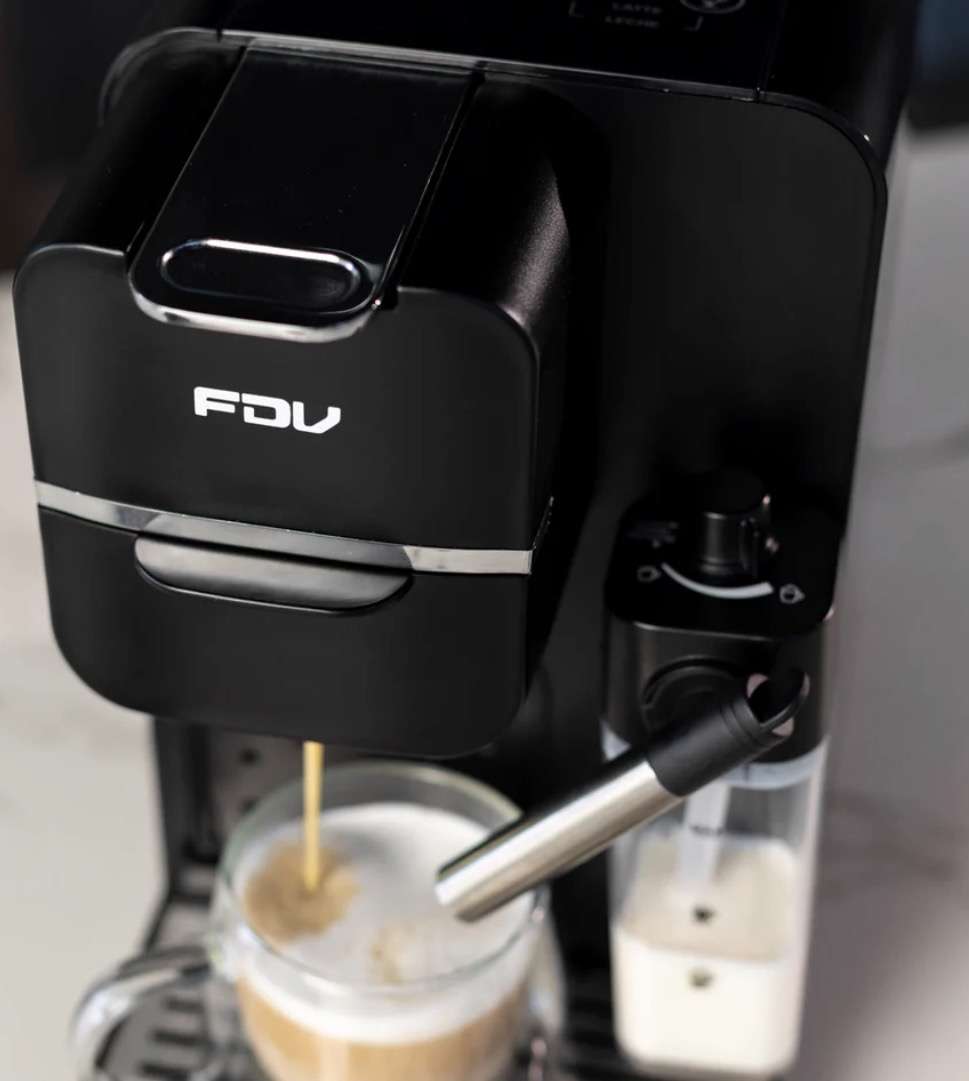 Cafetera espresso FDV negra Bellagio 4 en 1 - miniatura 4