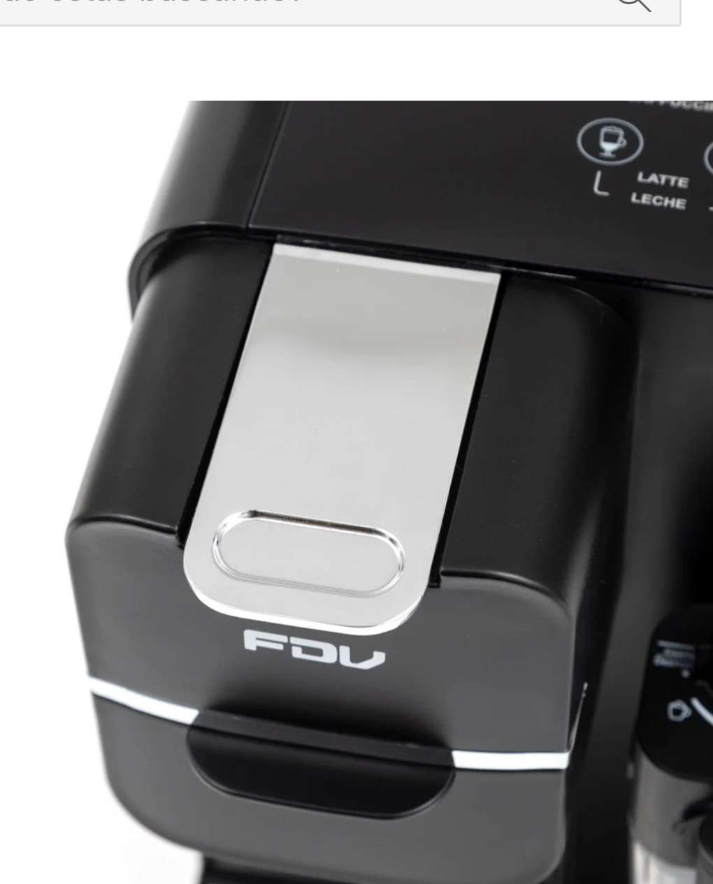 Cafetera espresso FDV negra Bellagio 4 en 1 - miniatura 6