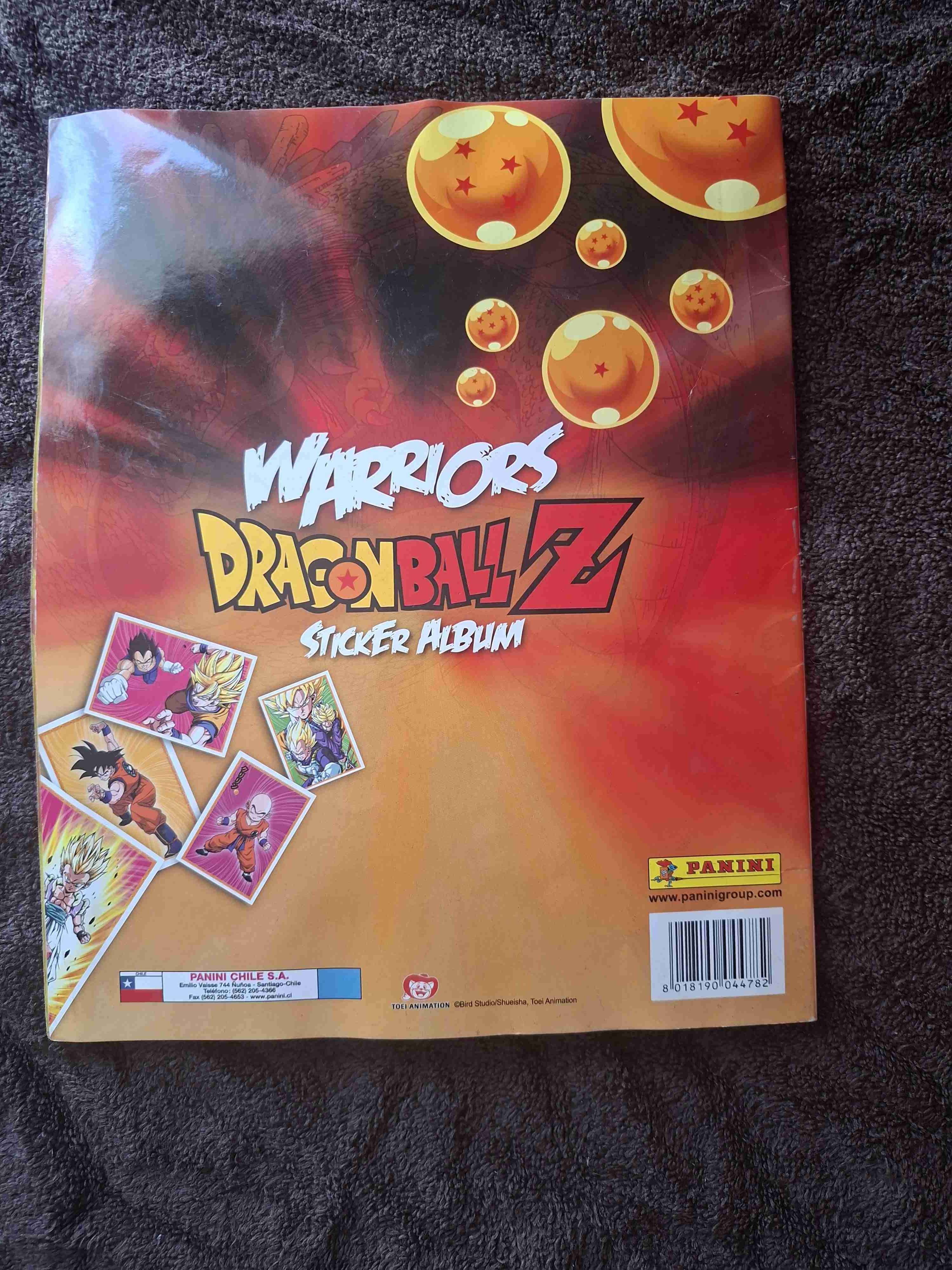 Álbum de stickers Dragon Ball Z - miniatura 2