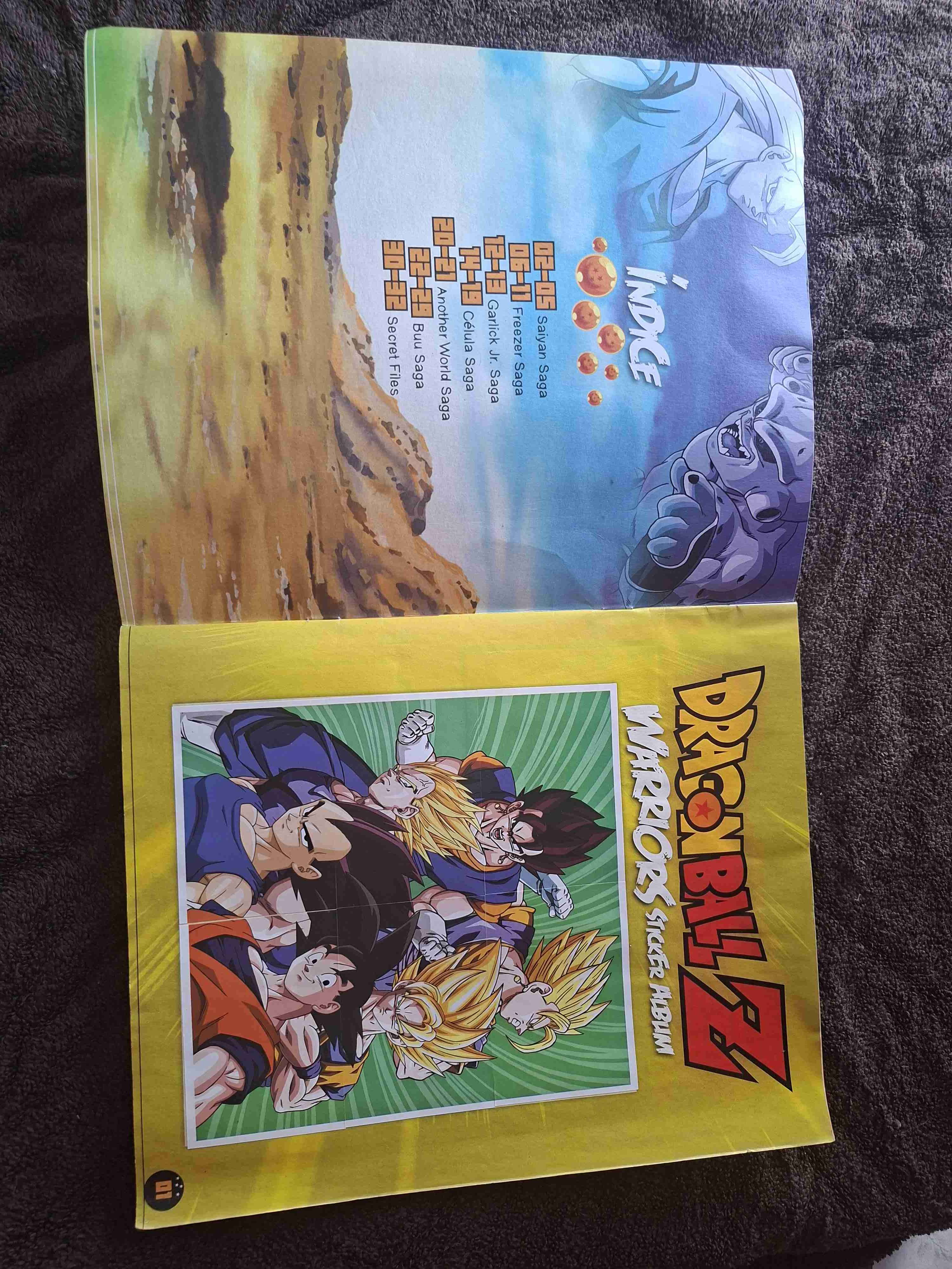 Álbum de stickers Dragon Ball Z - miniatura 3