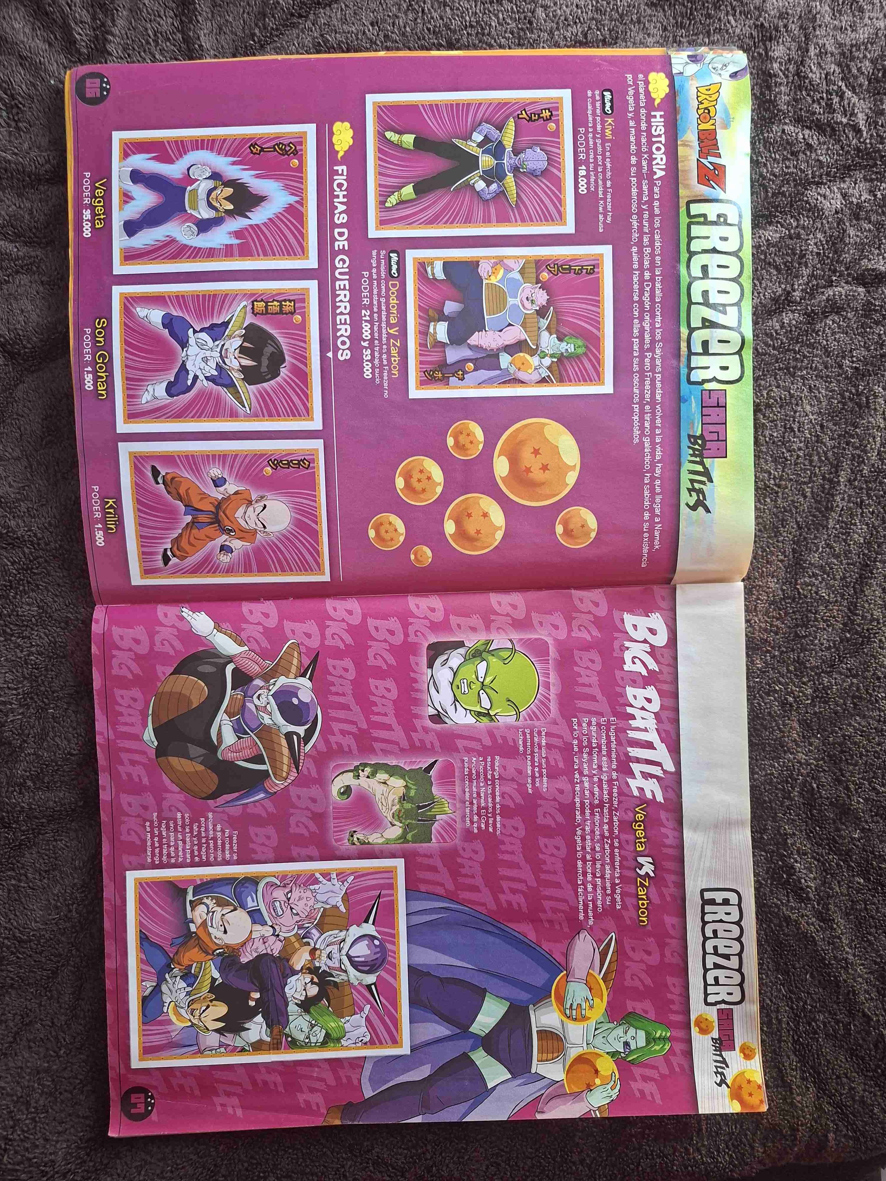 Álbum de stickers Dragon Ball Z - miniatura 4