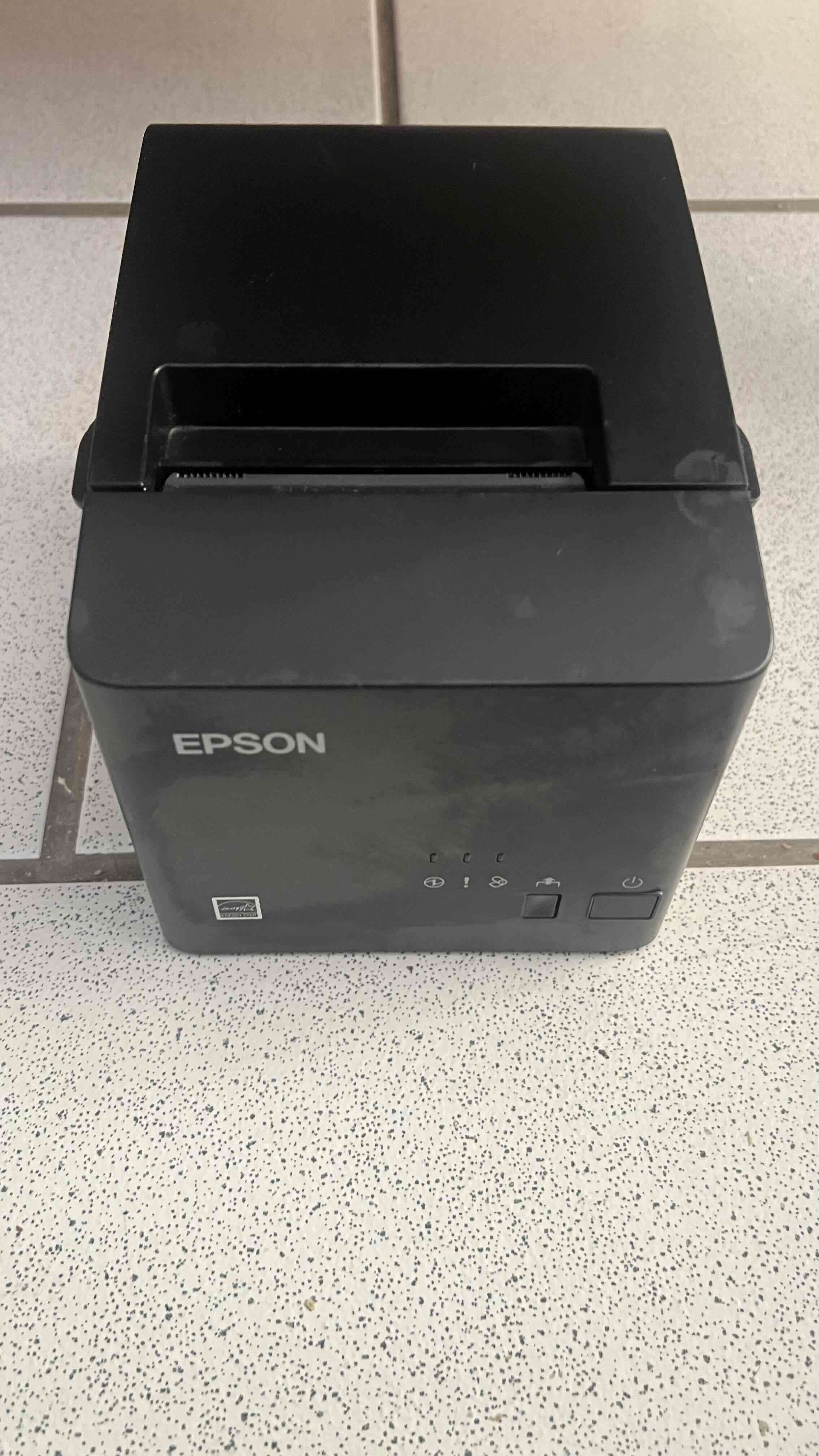 Impresora térmica Epson negra - miniatura 1