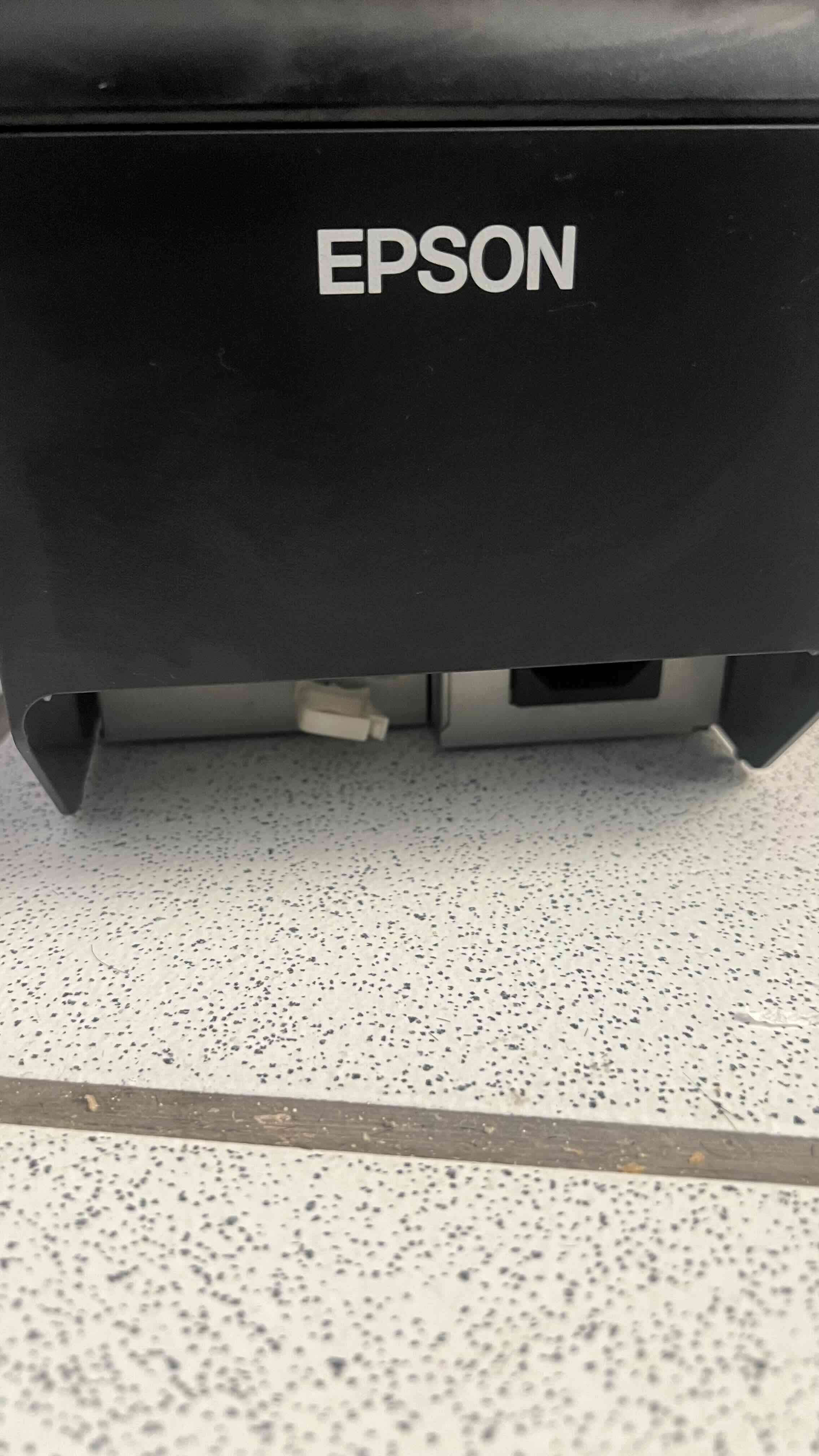 Impresora térmica Epson negra - miniatura 3