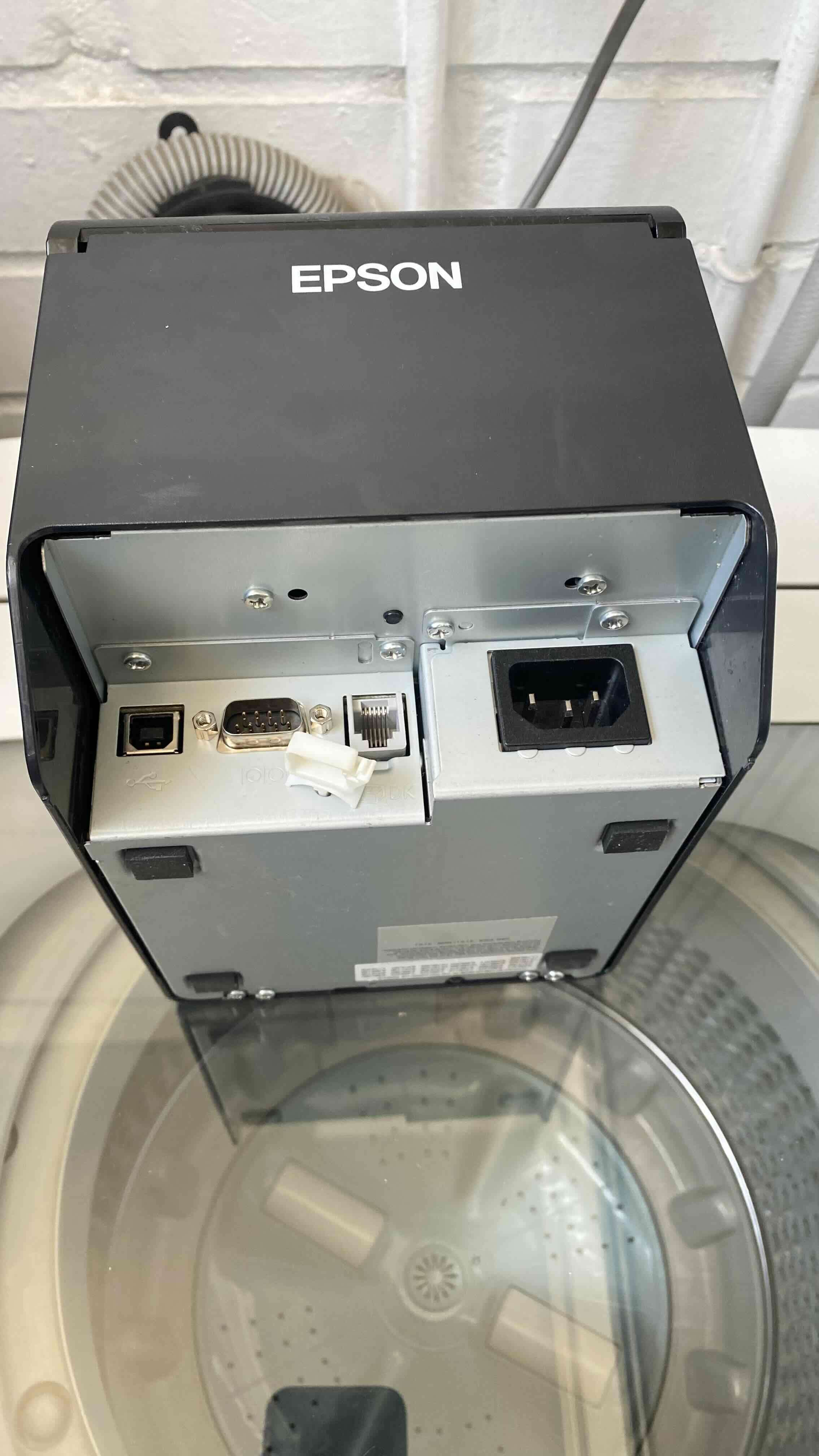 Impresora térmica Epson negra - miniatura 5