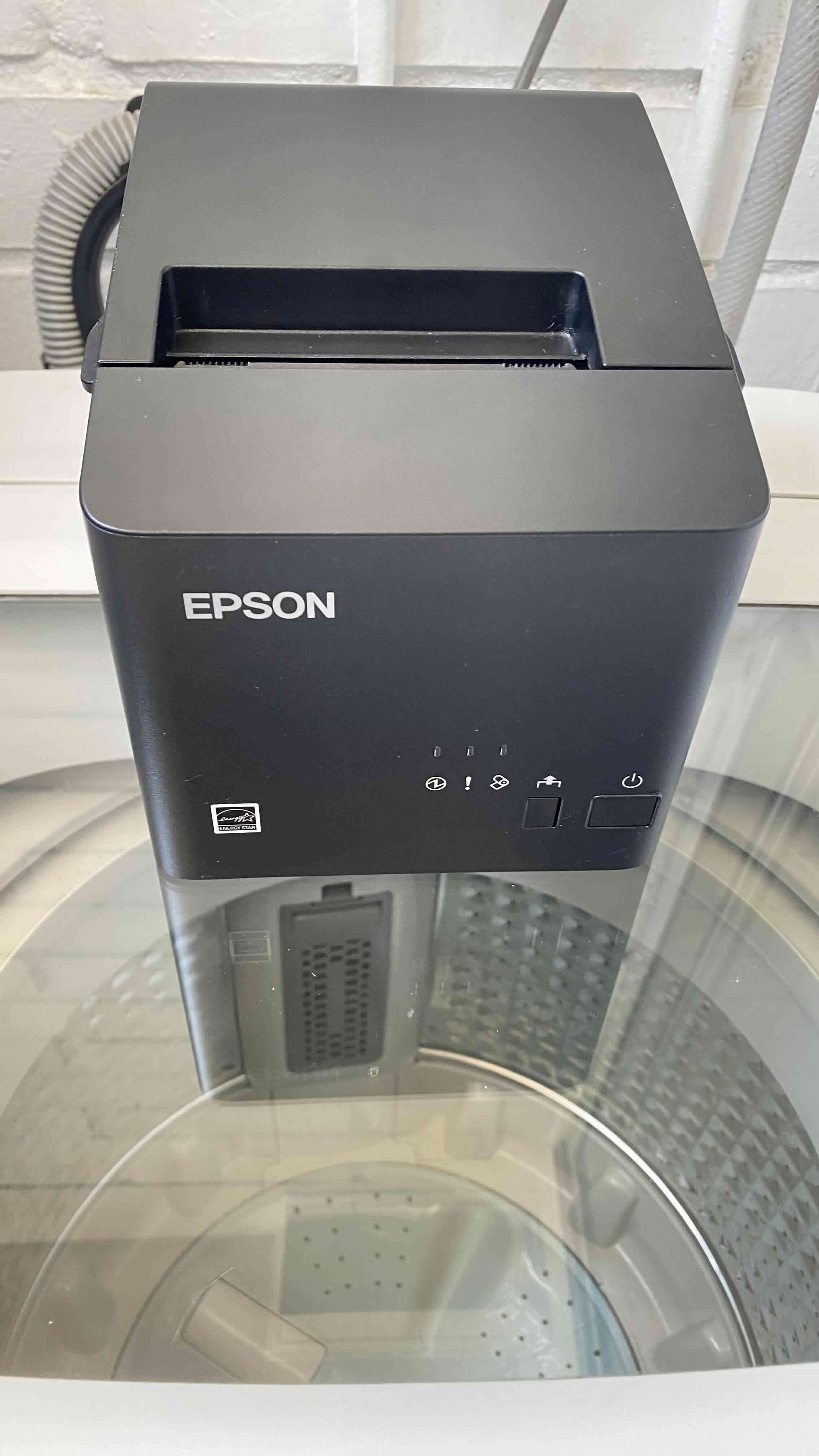 Impresora térmica Epson negra - miniatura 6