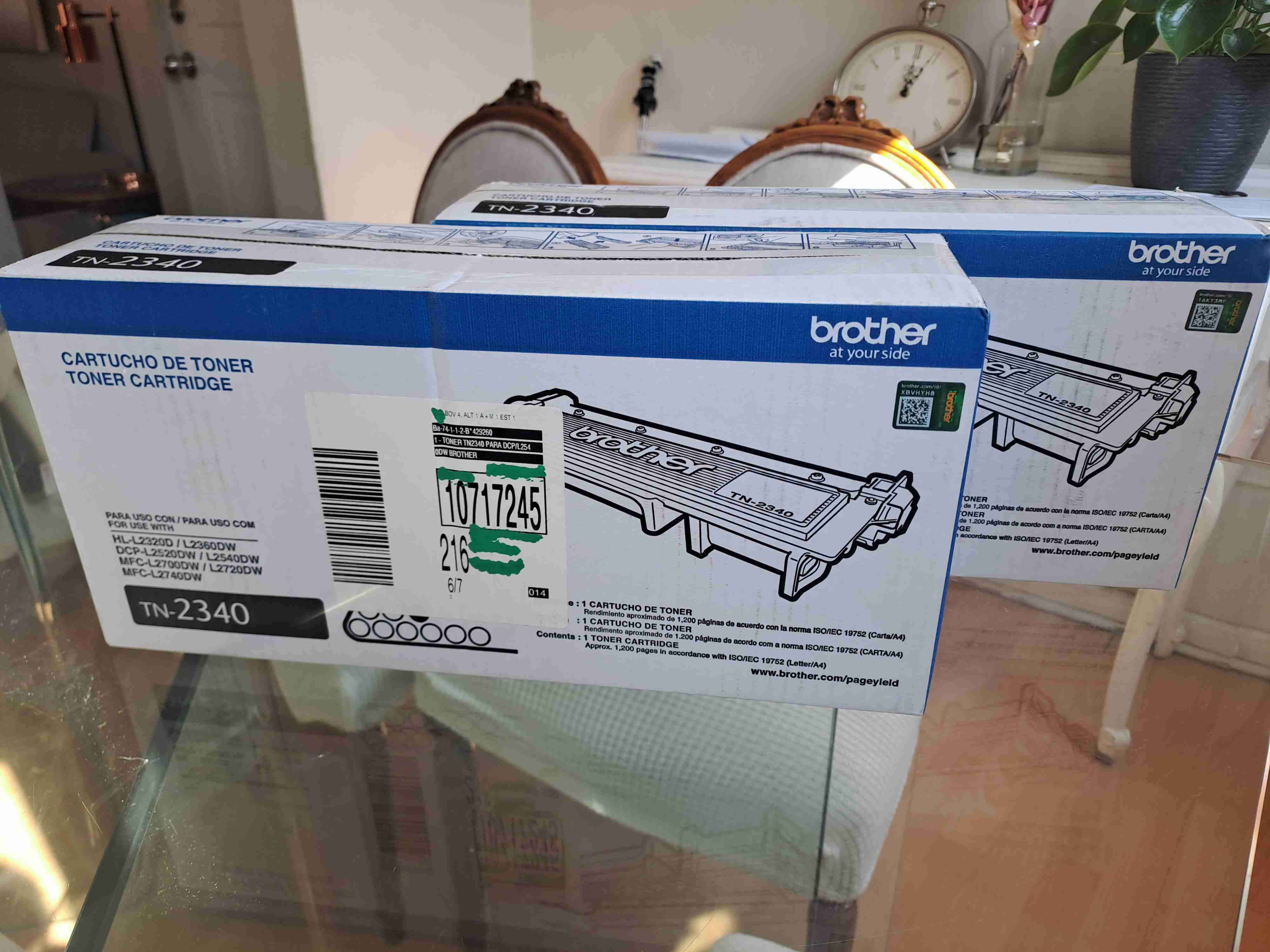 Cartuchos de toner Brother TN-2340 - miniatura 1